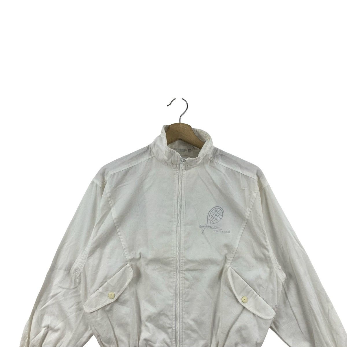 Vintage Vintage ROSSIGNOL TENNIS INTERNATIONAL Track Jacket Size M / US 6-8 / IT 42-44 - 2 Thumbnail