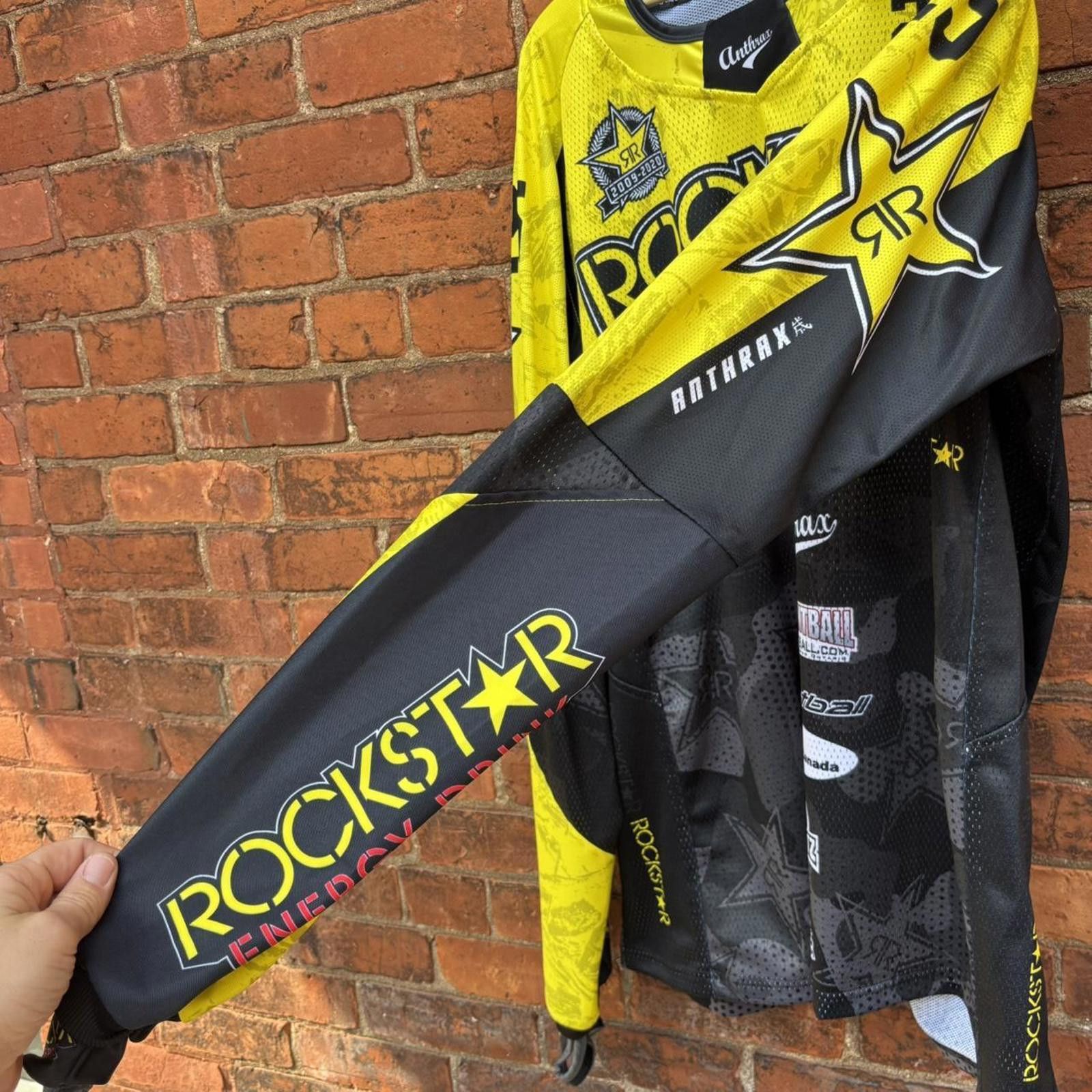 Other anthrax rockstar energy drink paintball long sleeve shirt Size US XXL / EU 58 / 5 - 7 Thumbnail