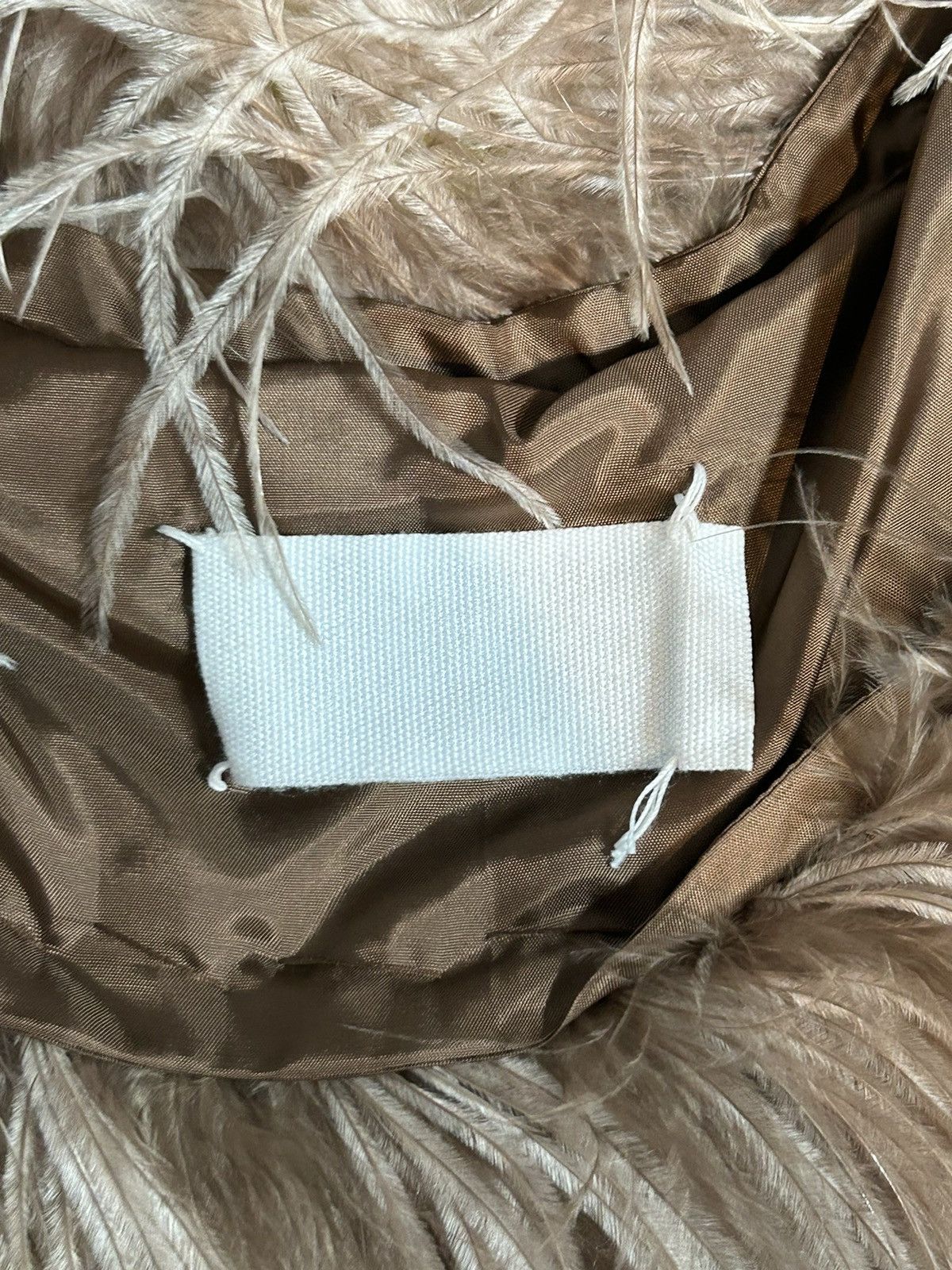 Maison Margiela AW04 Artisanal Modèle Ostrich Feather Vest Size M / US 6-8 / IT 42-44 - 4 Thumbnail