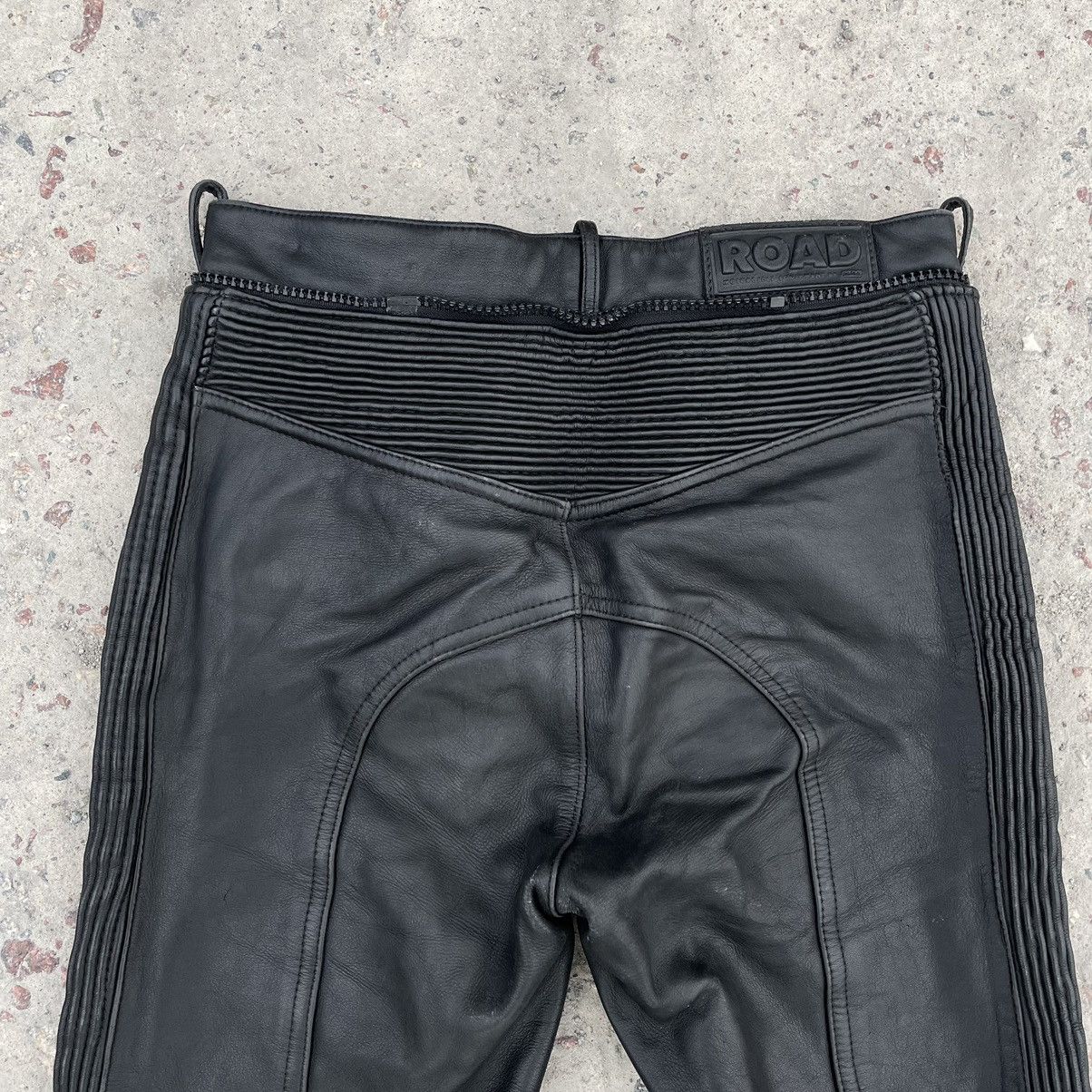 Other Vintage Moto Leather Pants Size 48 90s USA Japanese Size US 31 - 11 Thumbnail