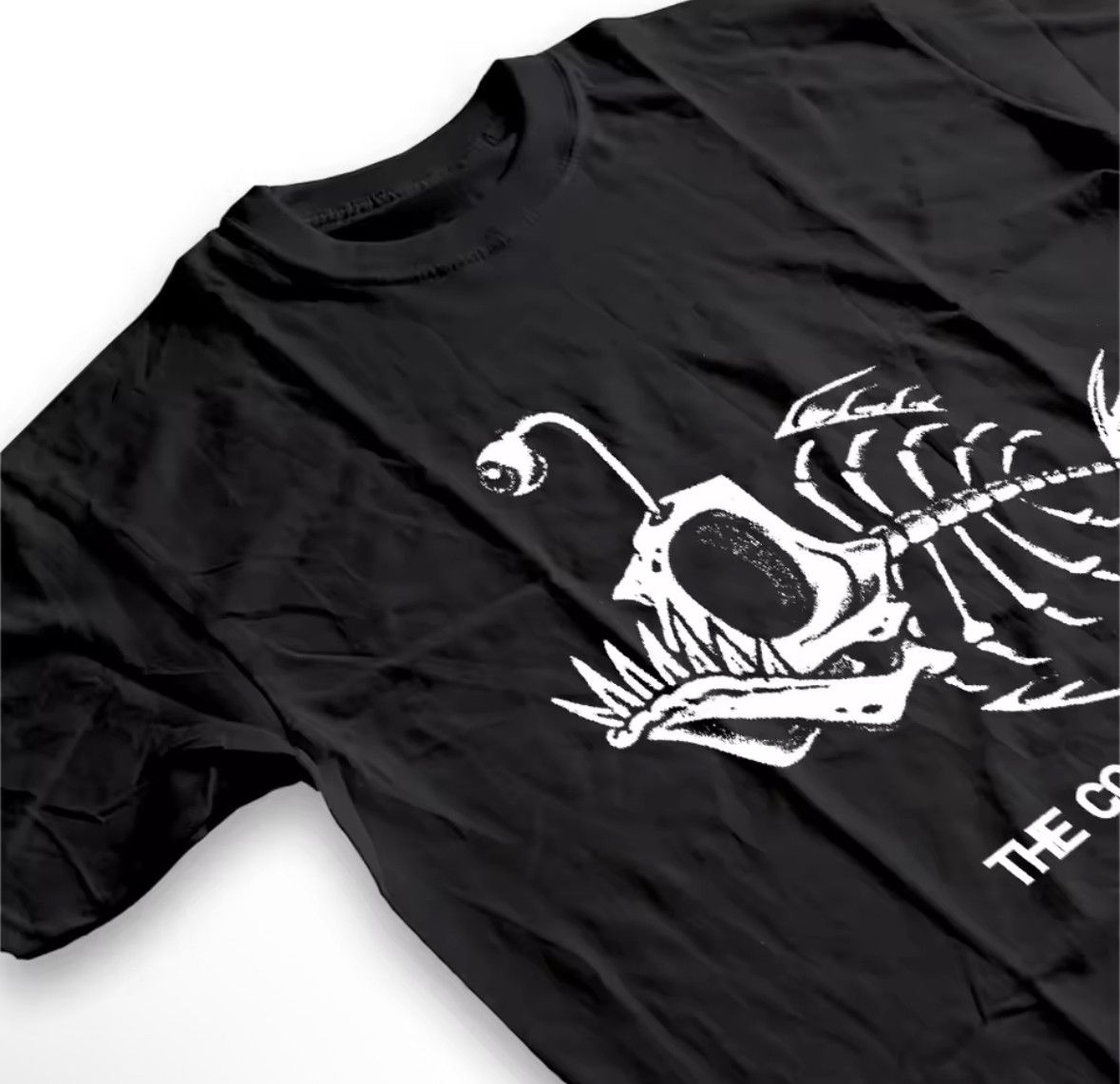 Other Streetwear Retro Skull Monster Fish Print Soft T-Shirt Punk Size US M / EU 48-50 / 2 - 3 Thumbnail