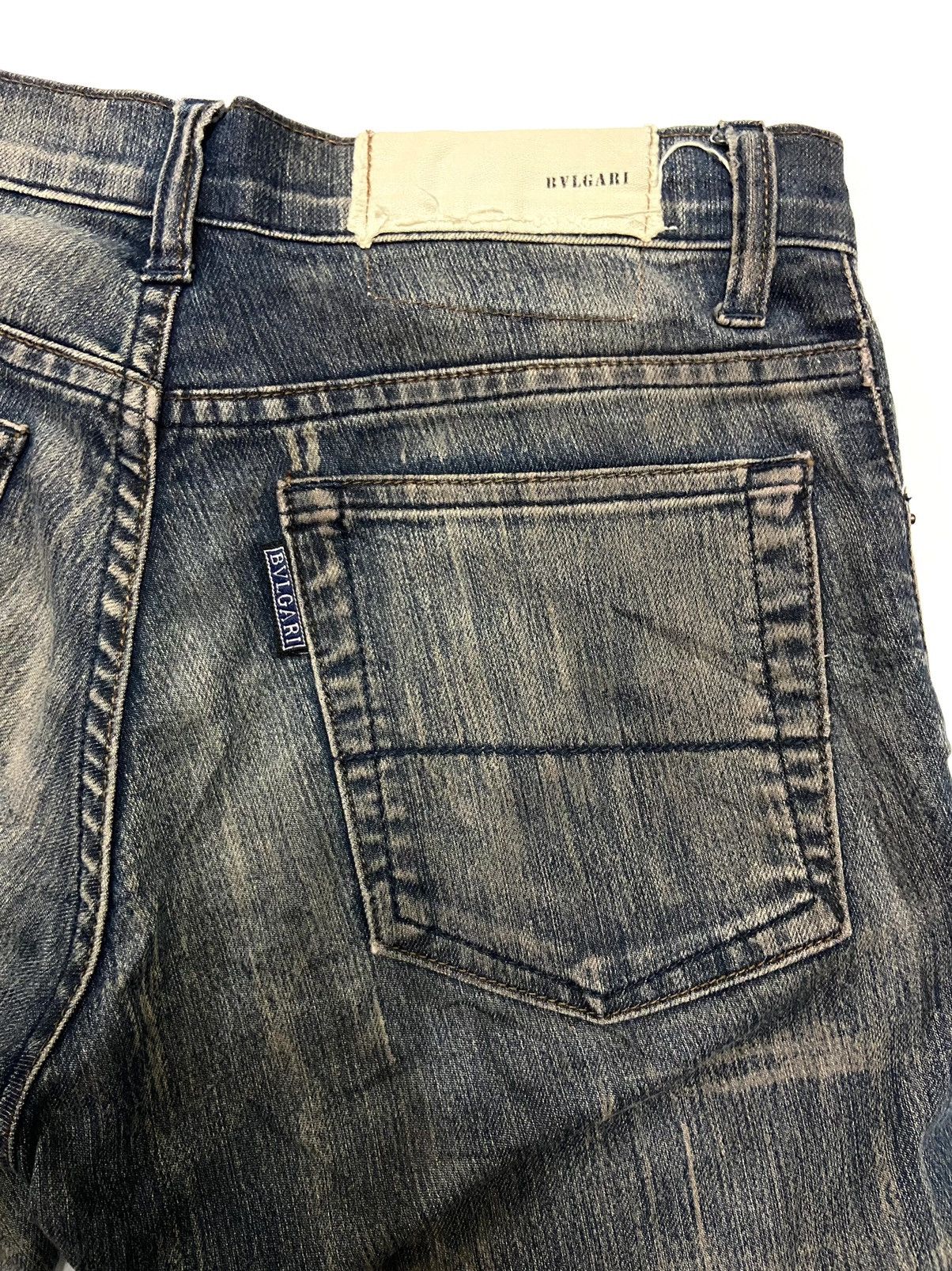 Bvlgari BVLGARI FLARE JEANS Size 29" - 4 Thumbnail