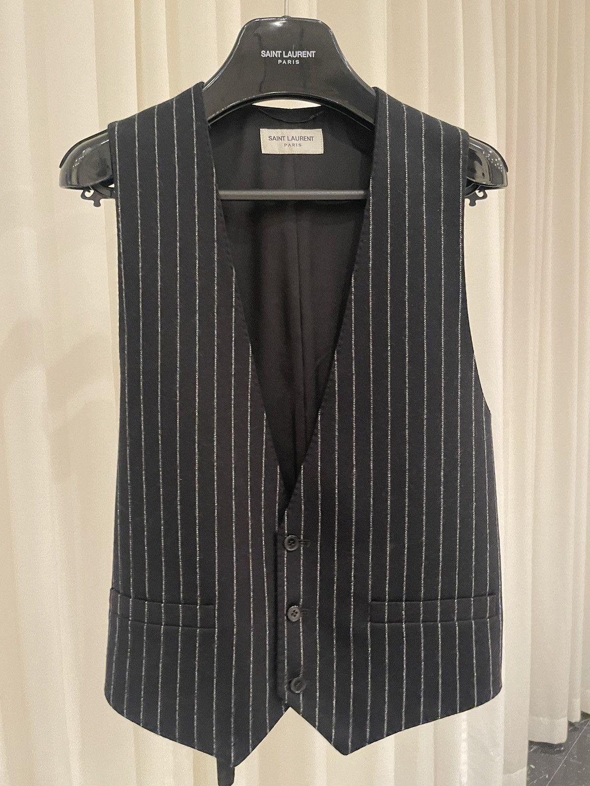 Hedi Slimane × Saint Laurent Paris FW 2016 Palladium complete suit Size 46R - 3 Thumbnail