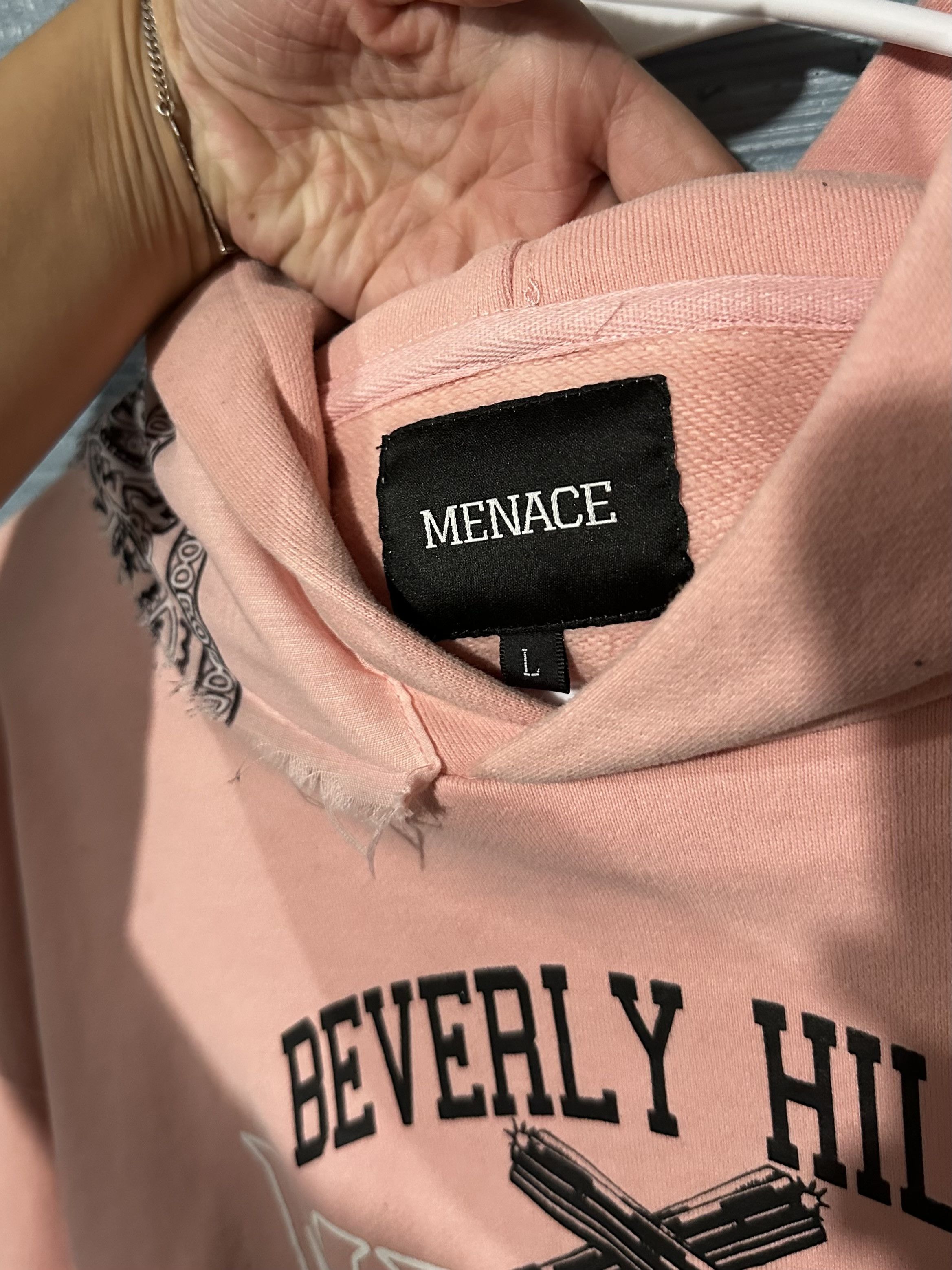 Menace Menace bandana hoodie Size US L / EU 52-54 / 3 - 3 Thumbnail