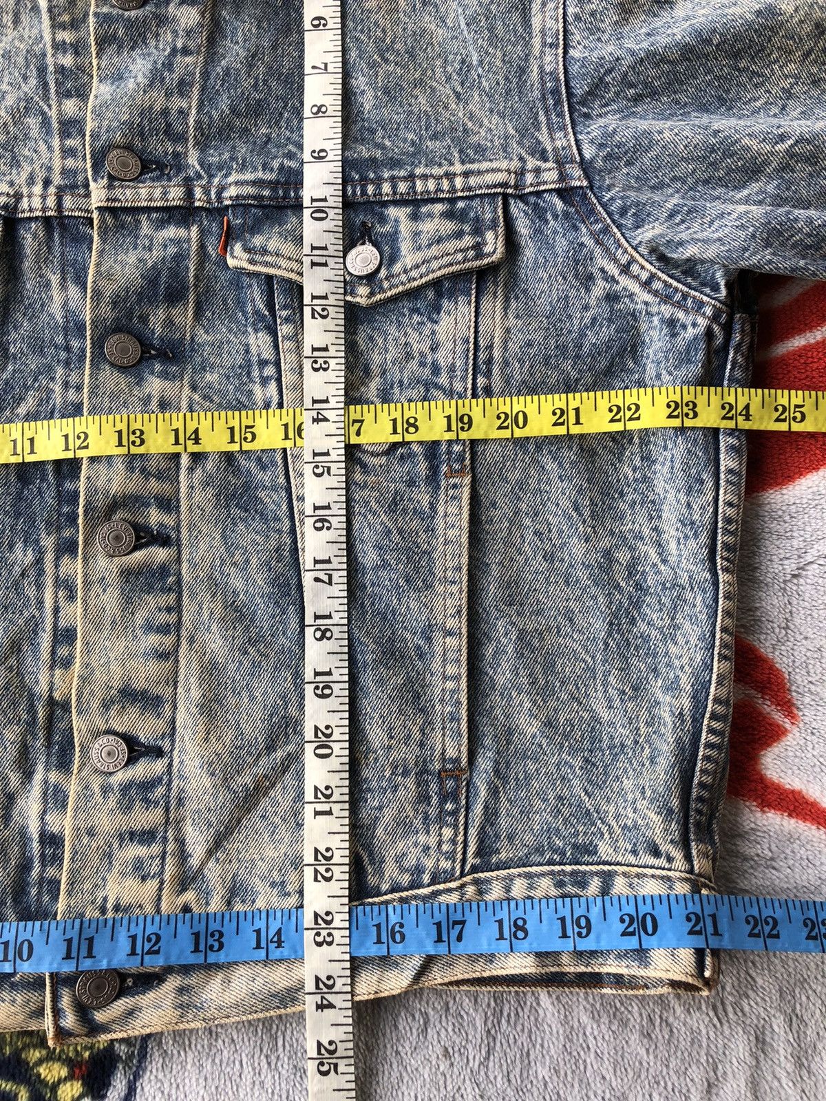 Levi's Vintage Clothing Vintage Levi’s Acid Wash Alaska Denim Jacket Rare Size US M / EU 48-50 / 2 - 16 Thumbnail