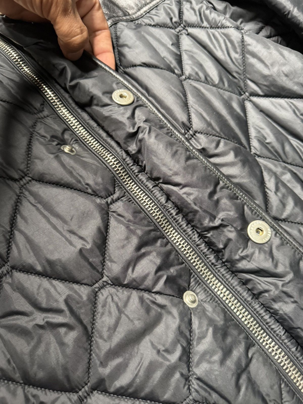 Burberry Burberry London Trimmed Leather Quilted Jacket Size US L / EU 52-54 / 3 - 13 Thumbnail