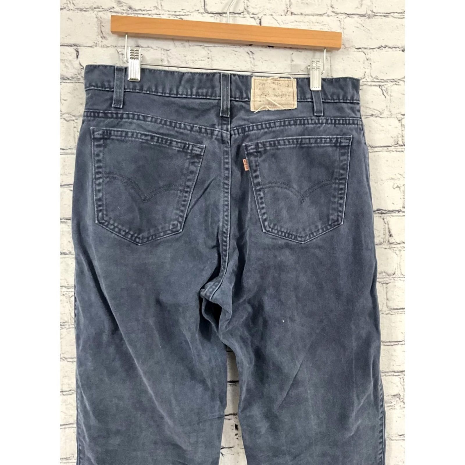 Levi's VINTAGE Levi's Signature Relaxed Fit Jeans 540 Men Denim 35x34 Blue Regular Waist 35 Length 34 Boys? Size US 35 - 7 Thumbnail