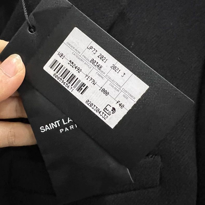 Yves Saint Laurent saint Laurent Black coat 2501-Nextarrow Size US XXS / EU 40 - 4 Thumbnail