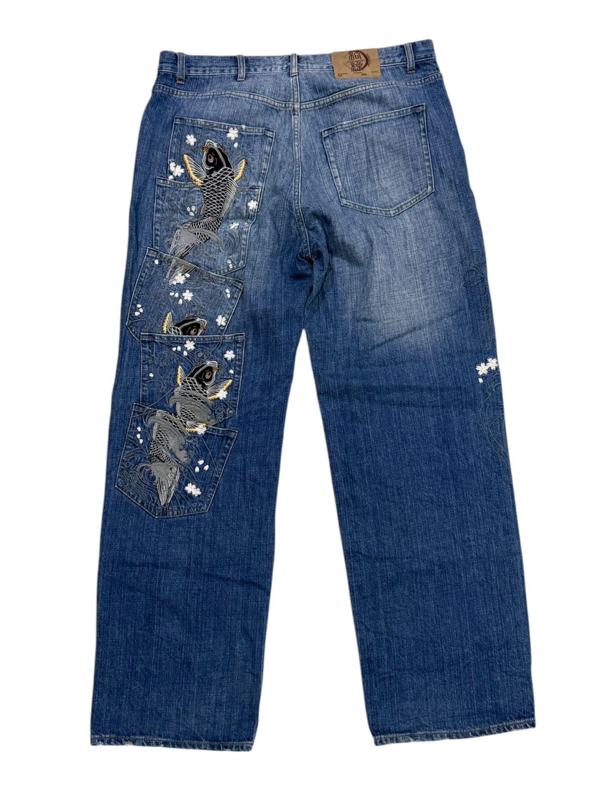 Japanese Brand kara kuri generation eccentric original graphics jeans Size US 38 / EU 54 - 1 Thumbnail