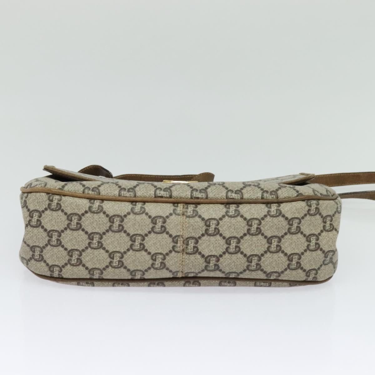 Gucci GUCCI GG Plus Supreme Shoulder Bag Pvc Beige Gold Size ONE SIZE - 9 Thumbnail