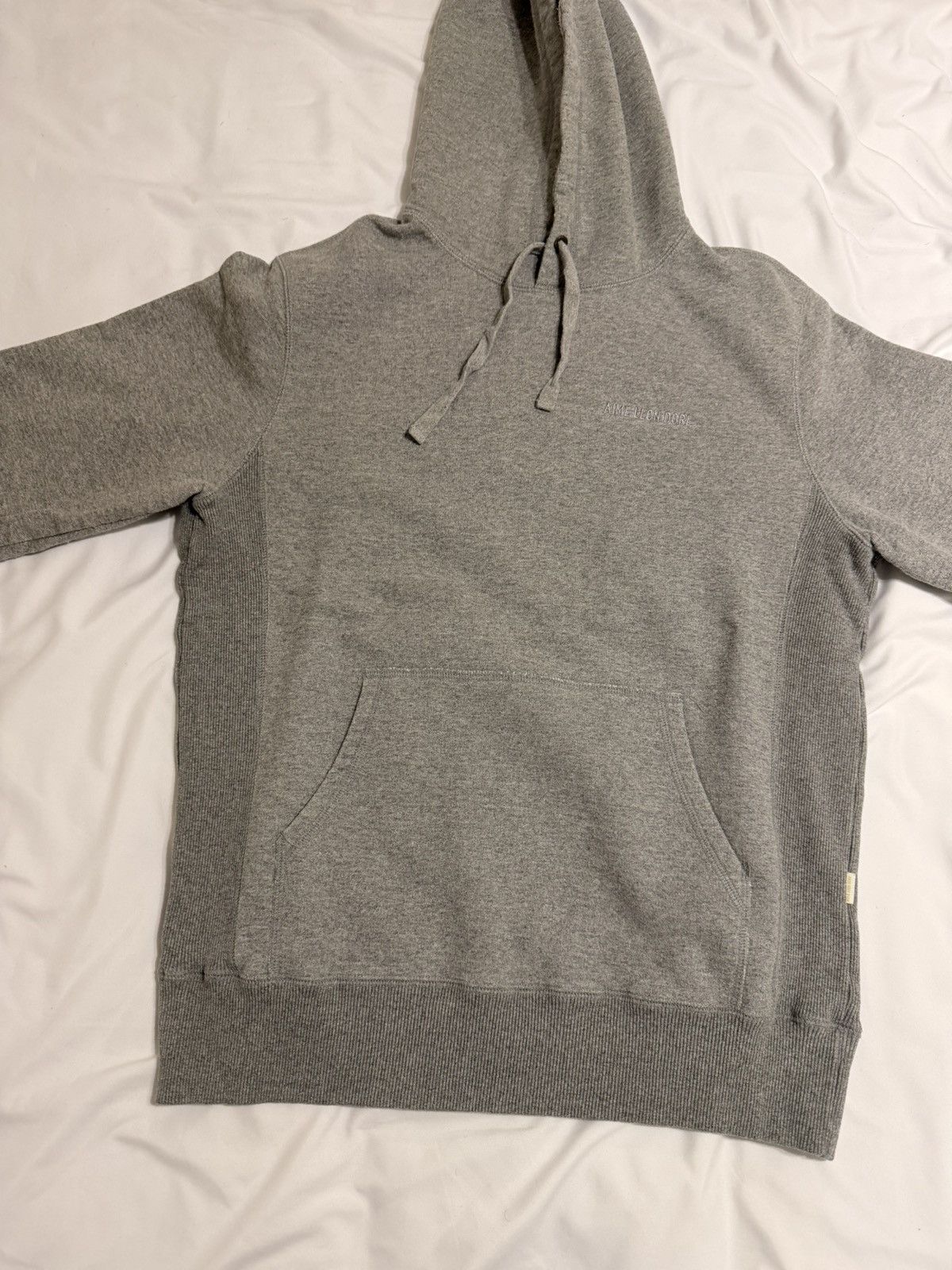 Aime Leon Dore Aimé Leon Dore Grey Logo Hoodie Size US M / EU 48-50 / 2 - 3 Thumbnail