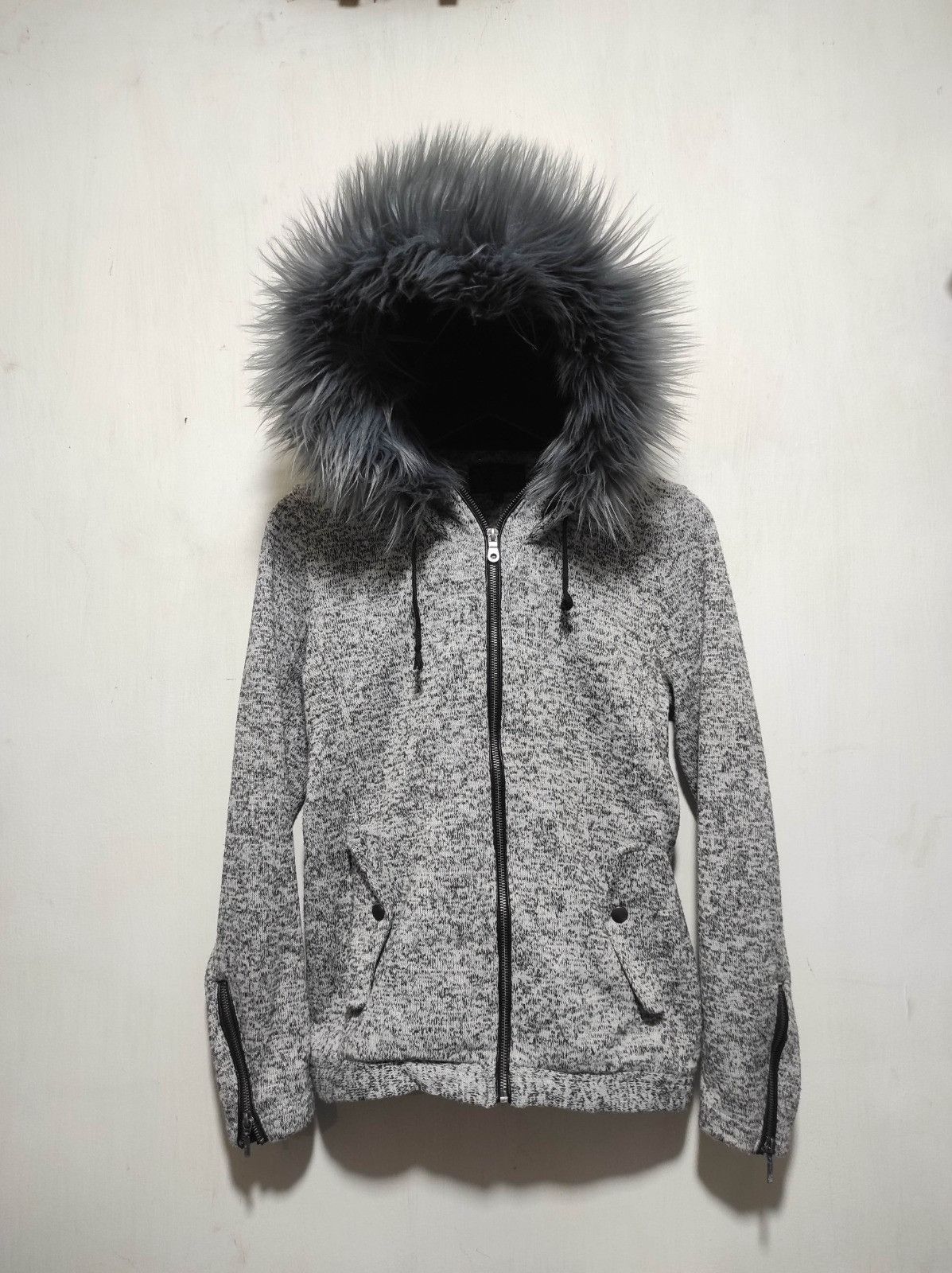 Mossimo Mossimo zip fur hoodie LBG style Size US S / EU 44-46 / 1 - 3 Thumbnail