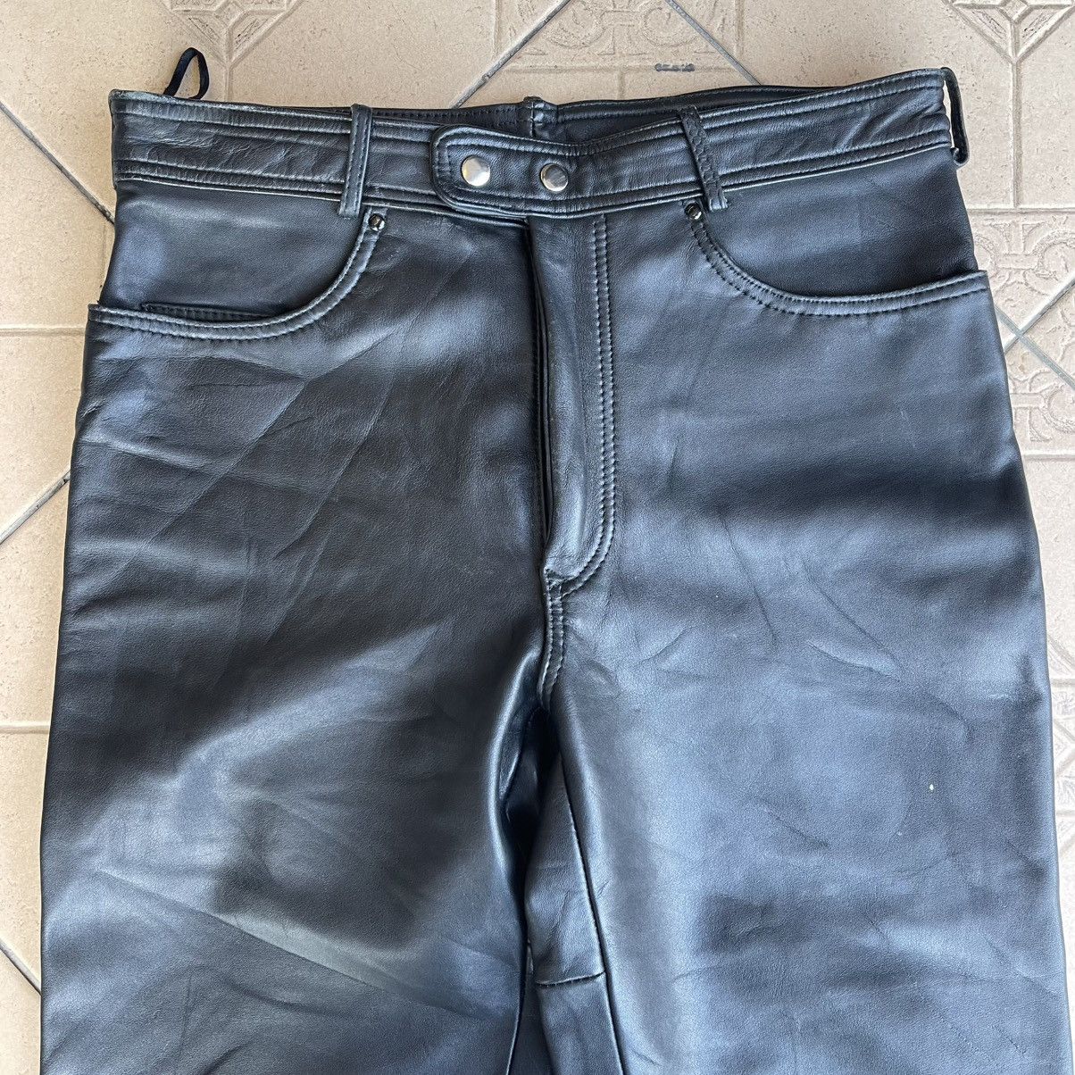 Japanese Brand Leather Pants Size 34 Size US 34 / EU 50 - 3 Thumbnail