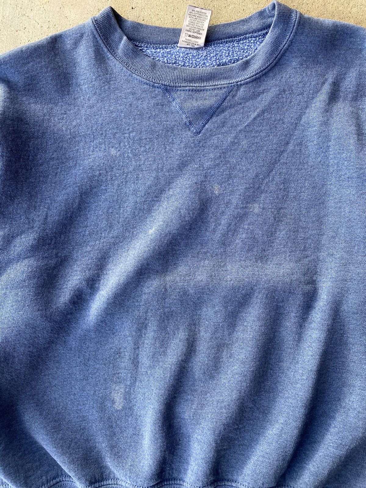 Russell Athletic × Vintage Vintage russell athletic crewneck slate blue 90s y2k Size US S / EU 44-46 / 1 - 6 Thumbnail