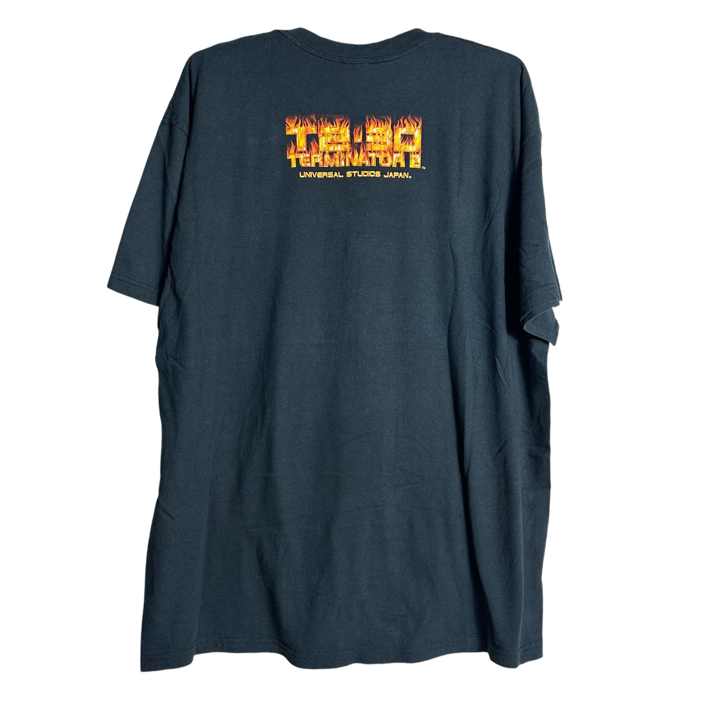 Universal Studios 🔥RARE🔥Vintage Terminator 2 Universal Studio Movie T-shirt Size US XL / EU 56 / 4 - 3 Thumbnail