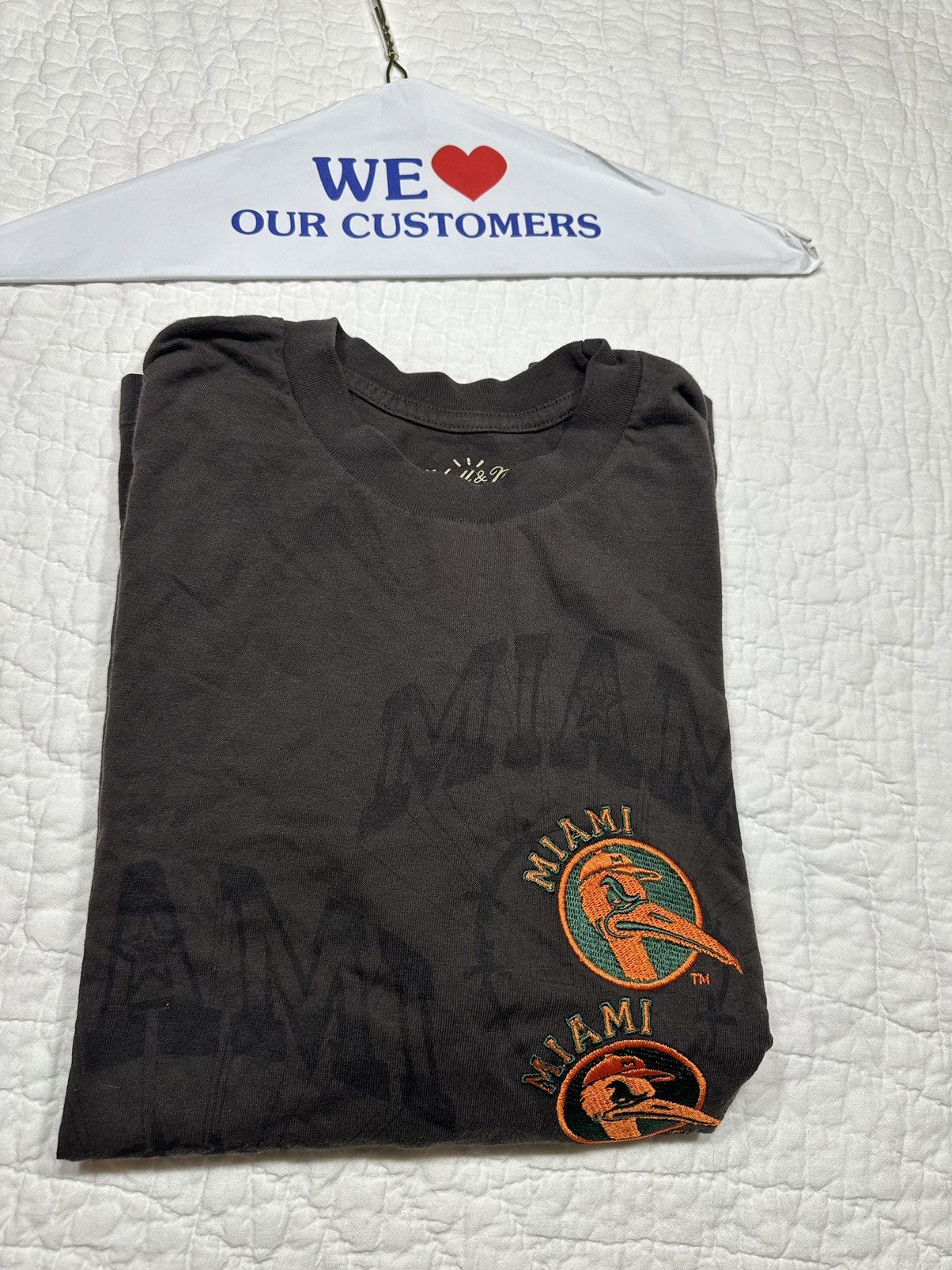 Mitchell & Ness × Travis Scott TRAVIS SCOTT MIAMI COLLAB TEE/ MITCHELL AND NESS SMALL RARE Size US S / EU 44-46 / 1 - 5 Thumbnail