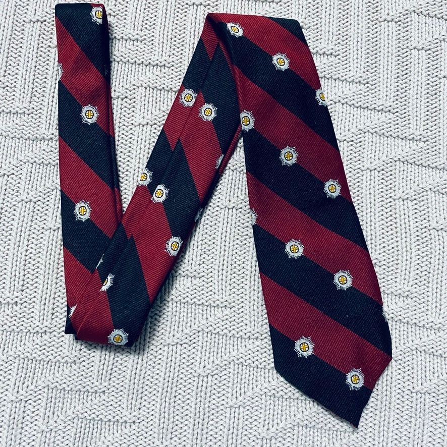Vintage Vintage Ohrbach red striped slim tie Size ONE SIZE - 1 Thumbnail