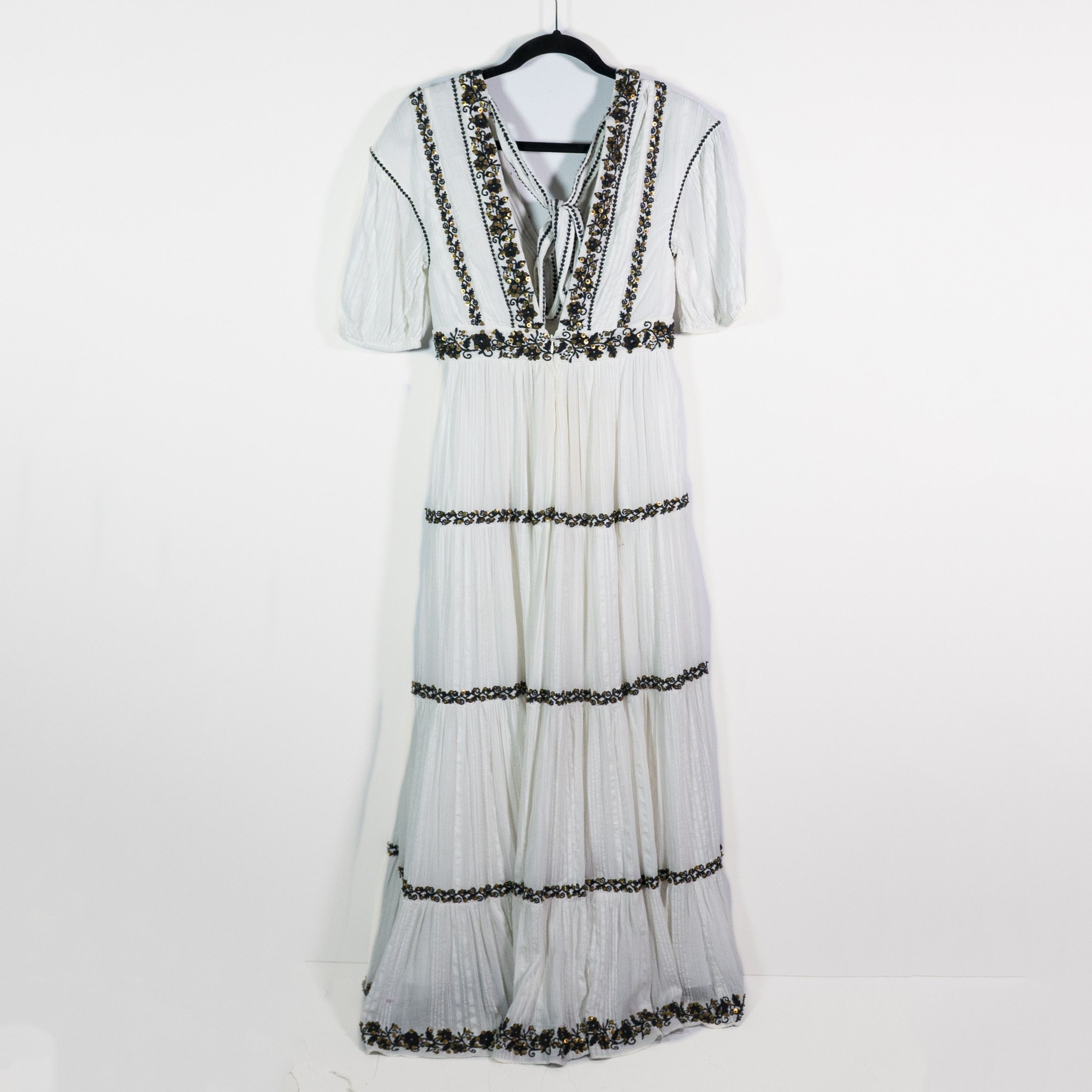 Ulla Johnson NEW Ulla Johnson Alma Cotton Gauze Size XS / US 0-2 / IT 36-38 - 4 Thumbnail
