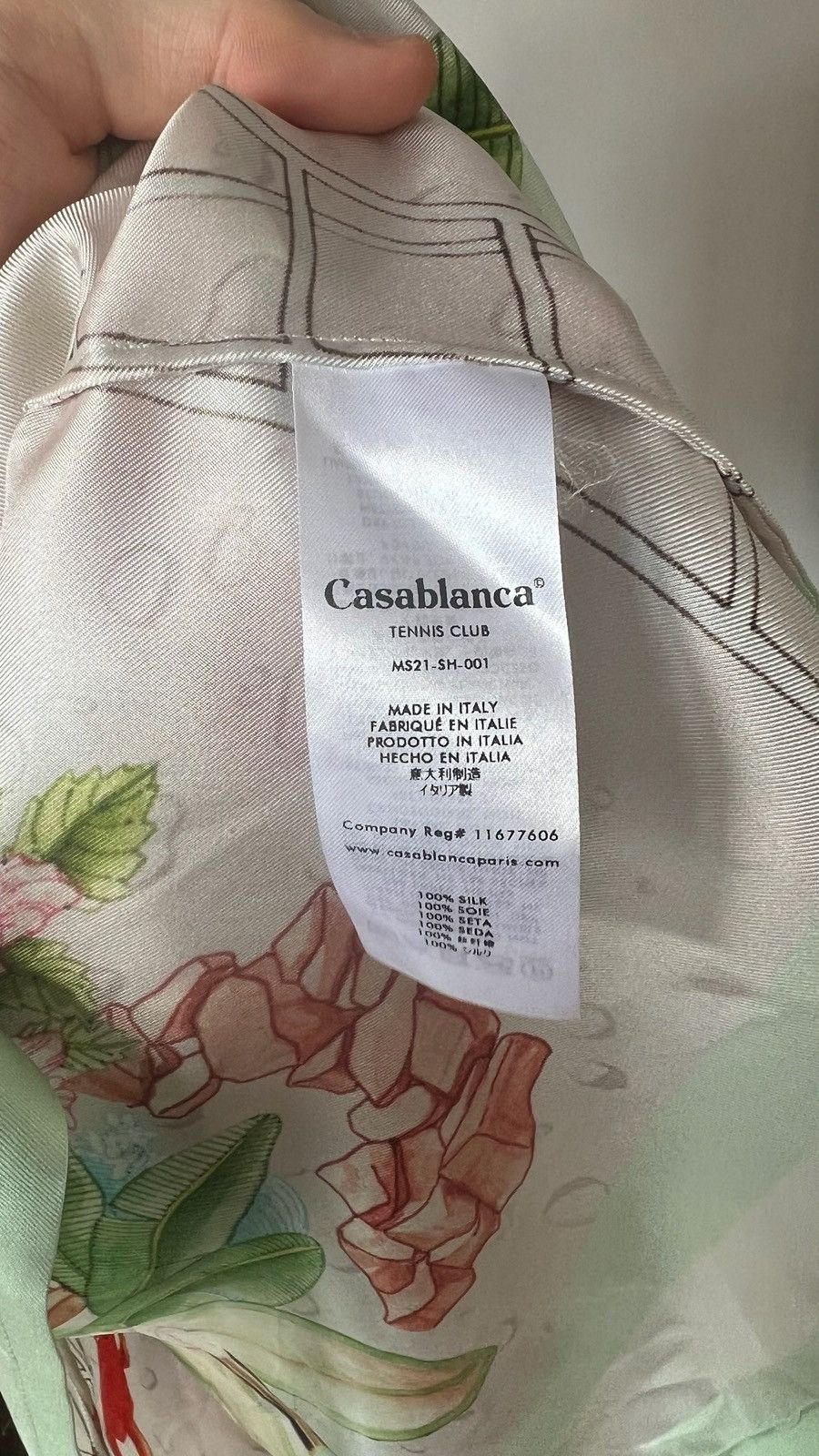 Casablanca Casablanca silk Surf Club shirt Size US L / EU 52-54 / 3 - 9 Thumbnail