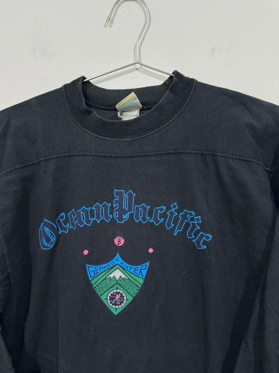 Ocean Pacific × Vintage Vintage 90s Ocean Pacific Spellout Tee Size US M / EU 48-50 / 2 - 2 Thumbnail