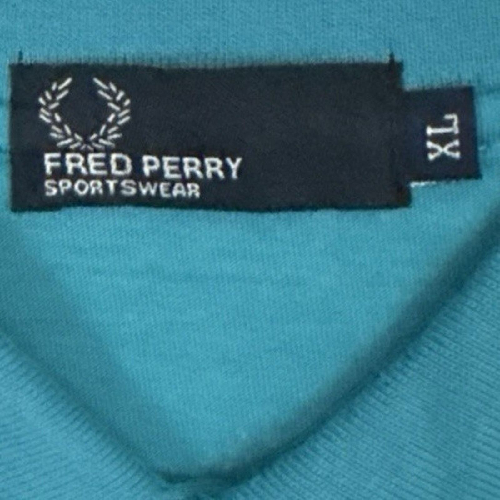 Fred Perry Fred Perry Polo Shirt Mens XL Turquoise Twin Tipped Golf Size US XL / EU 56 / 4 - 2 Thumbnail