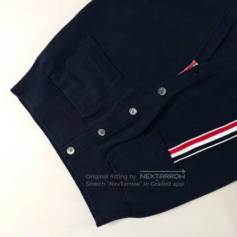 Thom Browne Thom Browne Embroidered Cardigan Size US L / EU 52-54 / 3 - 4 Thumbnail