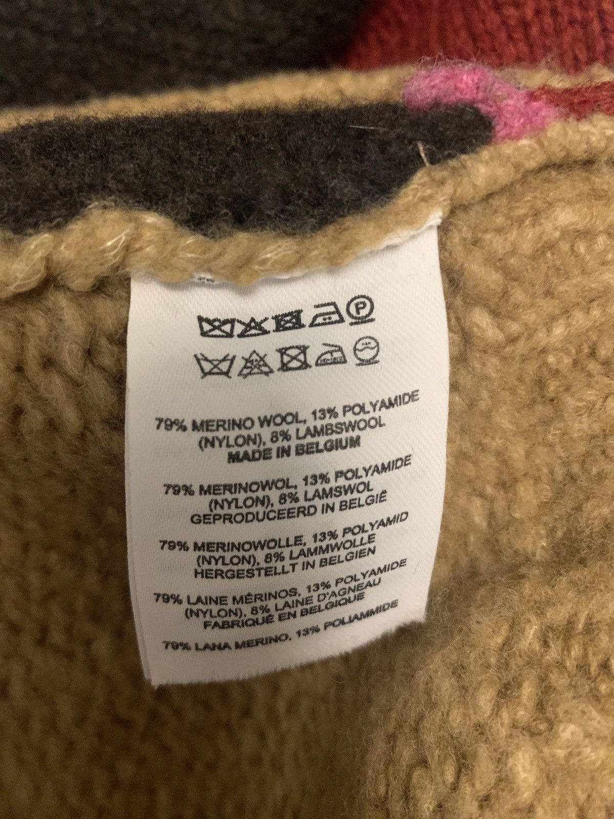 Dries Van Noten Jacquard sweater with scarf Size US L / EU 52-54 / 3 - 7 Thumbnail