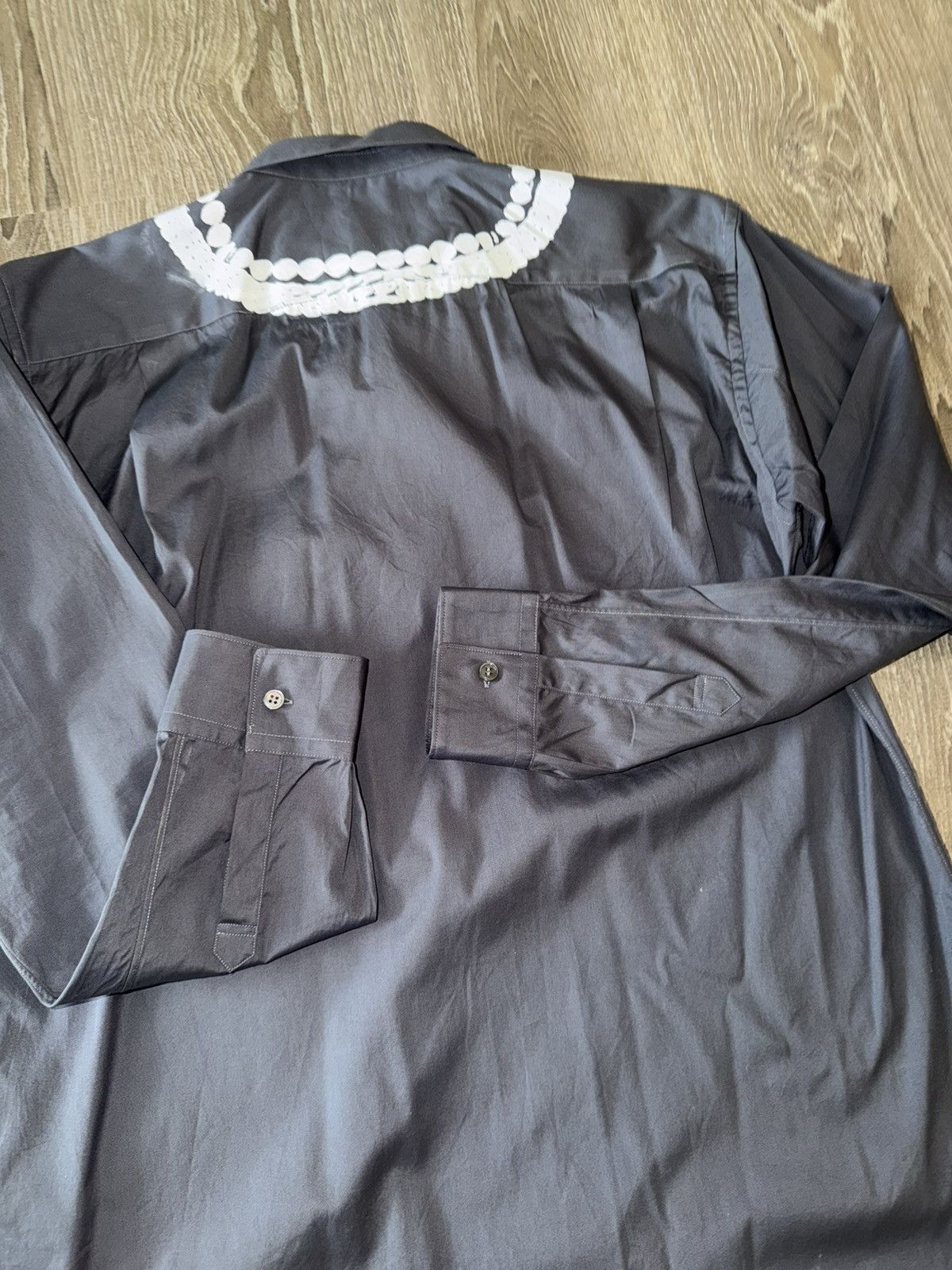 Comme des Garcons CDG x ASAP Nast Button Down Shirt M | DSM | Hand Painted Size US M / EU 48-50 / 2 - 2 Thumbnail
