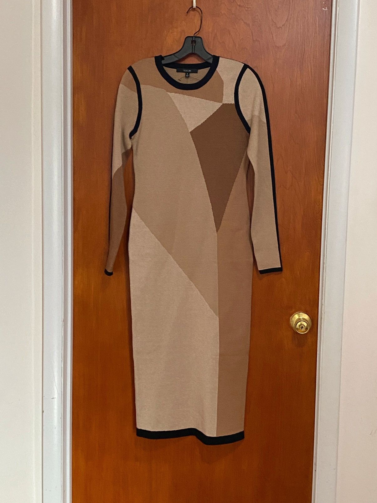 Other Toccin Colorblocked Knit Midi-Dress size S Size S / US 4 / IT 40 - 5 Thumbnail