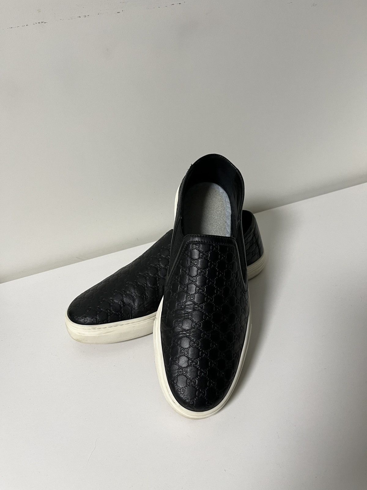 Gucci Gucci Microguccissima Monogram Leather Slip On Size US 7 / IT 37 - 10 Thumbnail