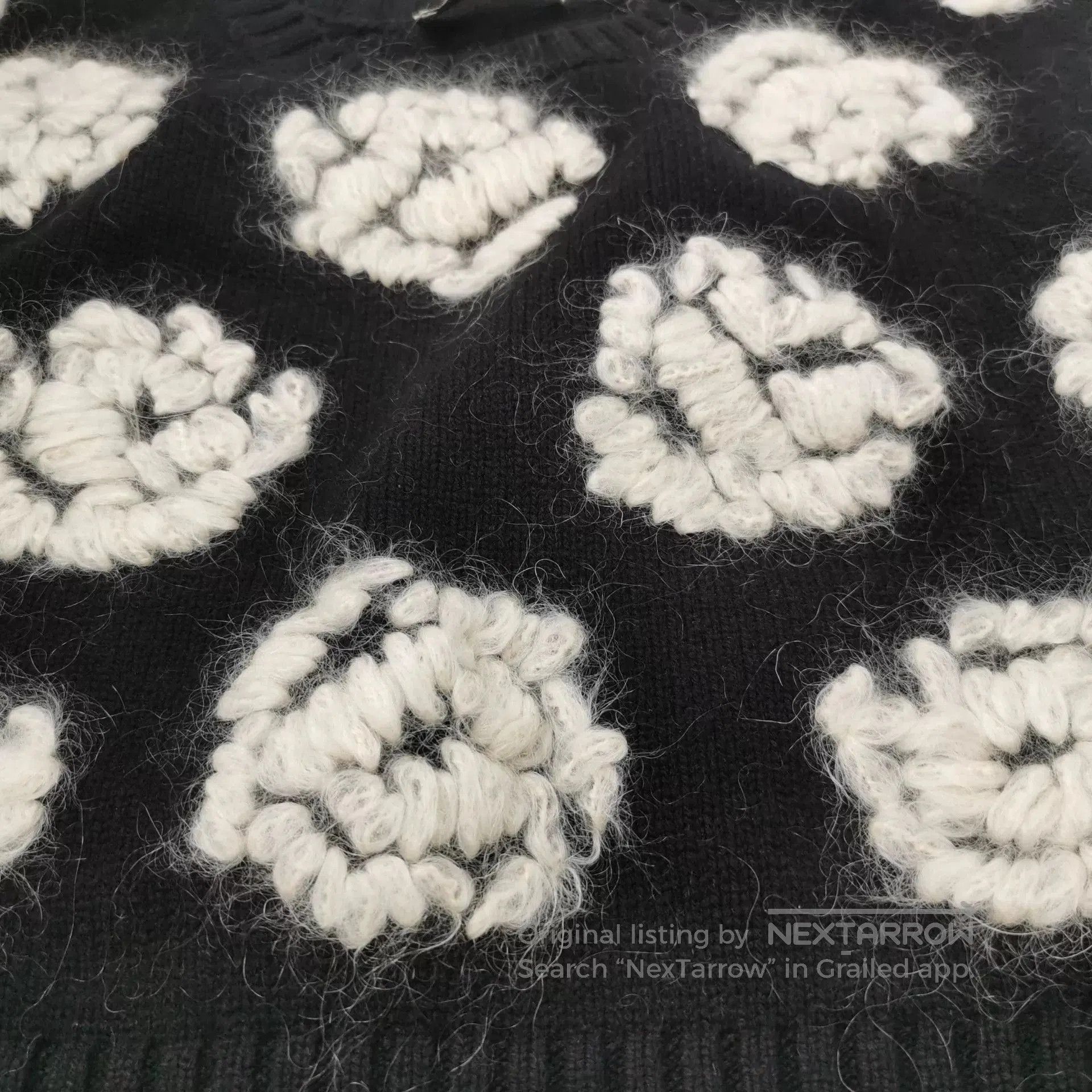 Tory Burch Tory Burch Wool Mohair Cashmere Crewneck Sweater L. Size L / US 10 / IT 46 - 3 Thumbnail