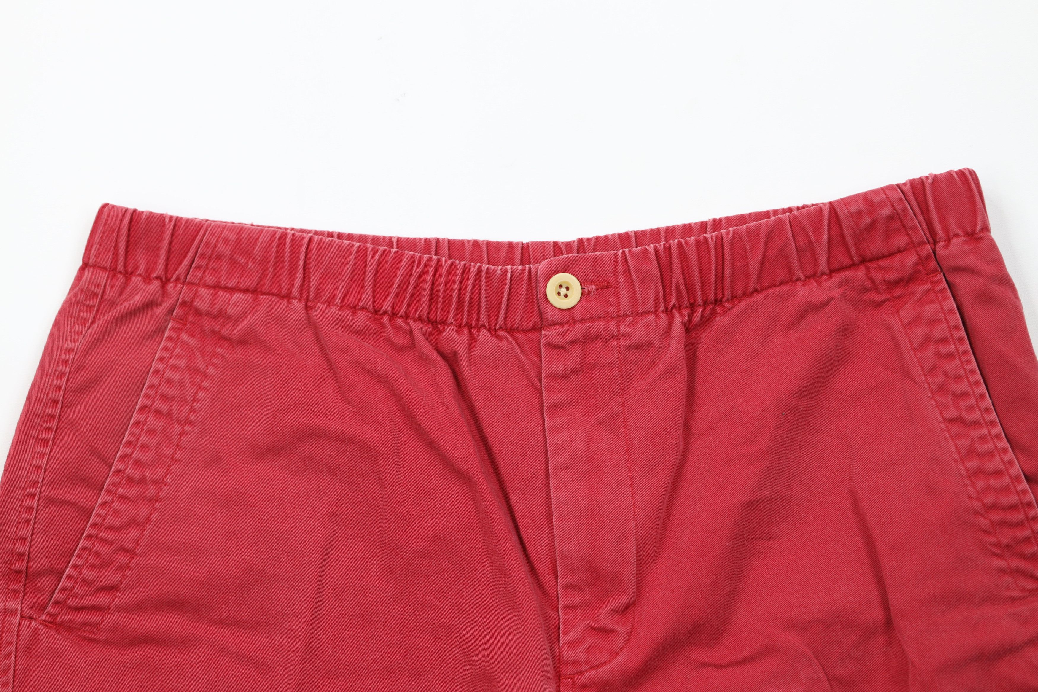 Nautica Vintage 90s Nautica Relaxed Fit Above Knee Shorts Red Cotton Size US 32 / EU 48 - 2 Thumbnail