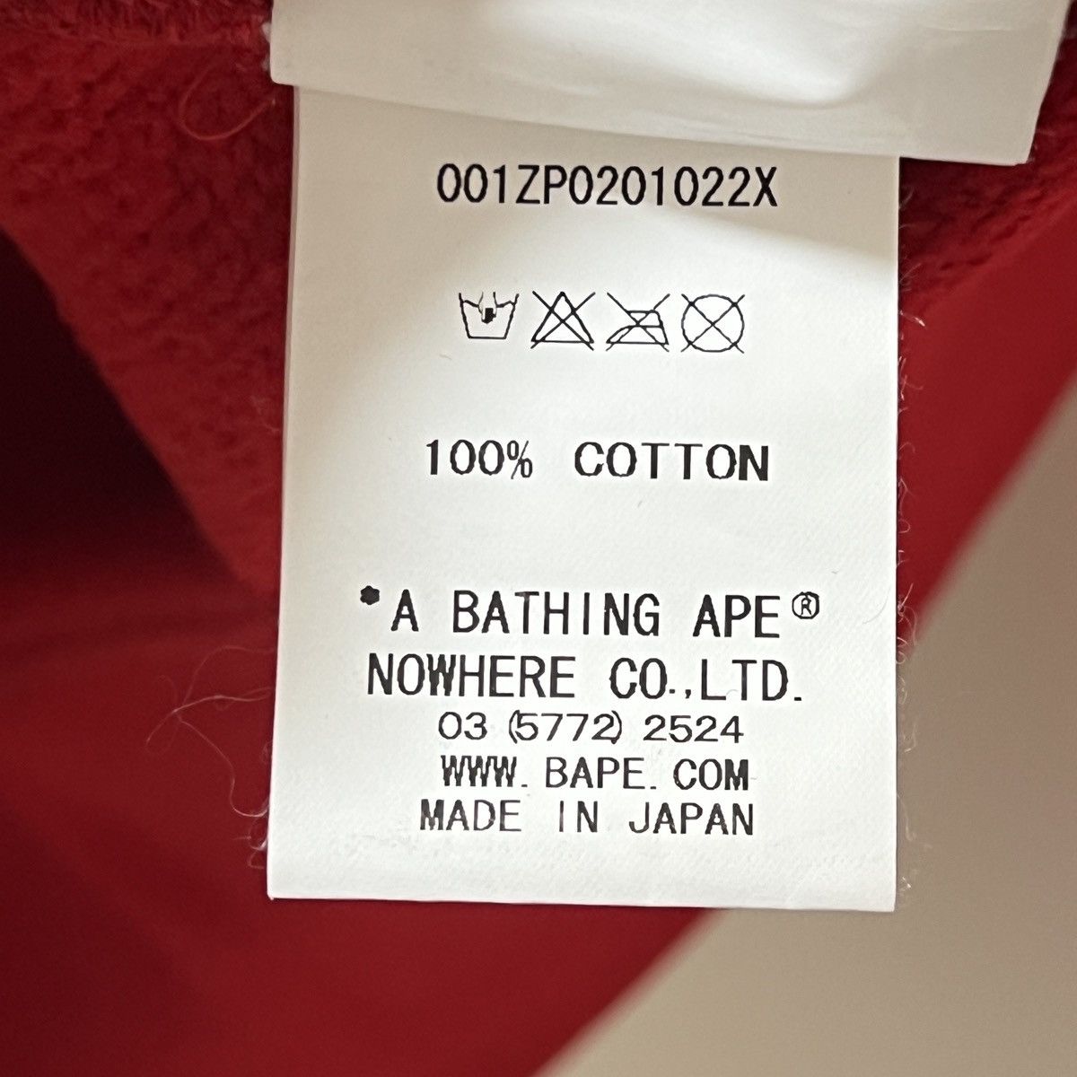 Bape Bape Red Color Tiger Zip Up Hoodie Size US XL / EU 56 / 4 - 15 Thumbnail