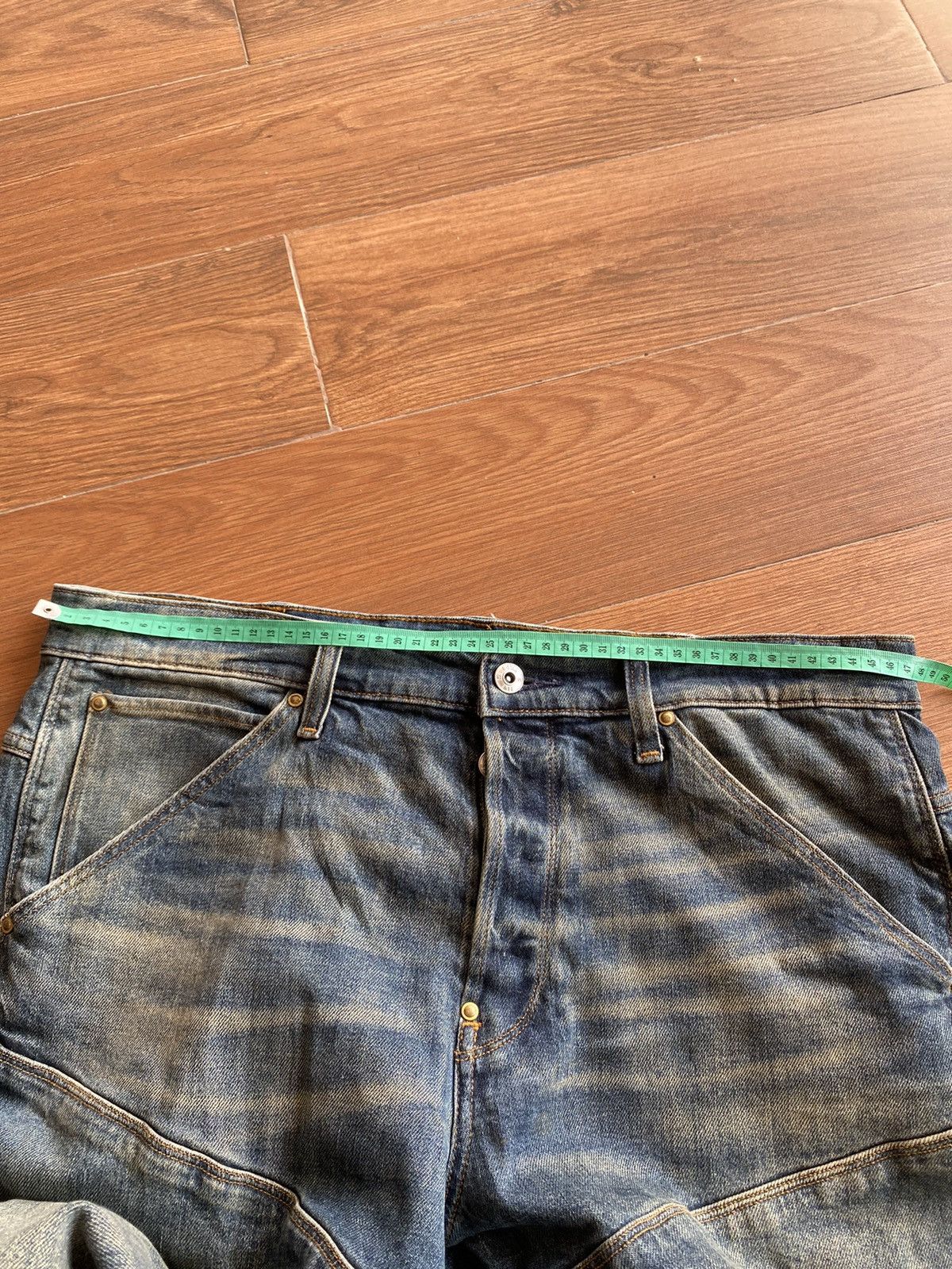 Issey Miyake Vintage issey miyake G Star Original Raw Bikers Denim pants Size US 36 / EU 52 - 17 Thumbnail
