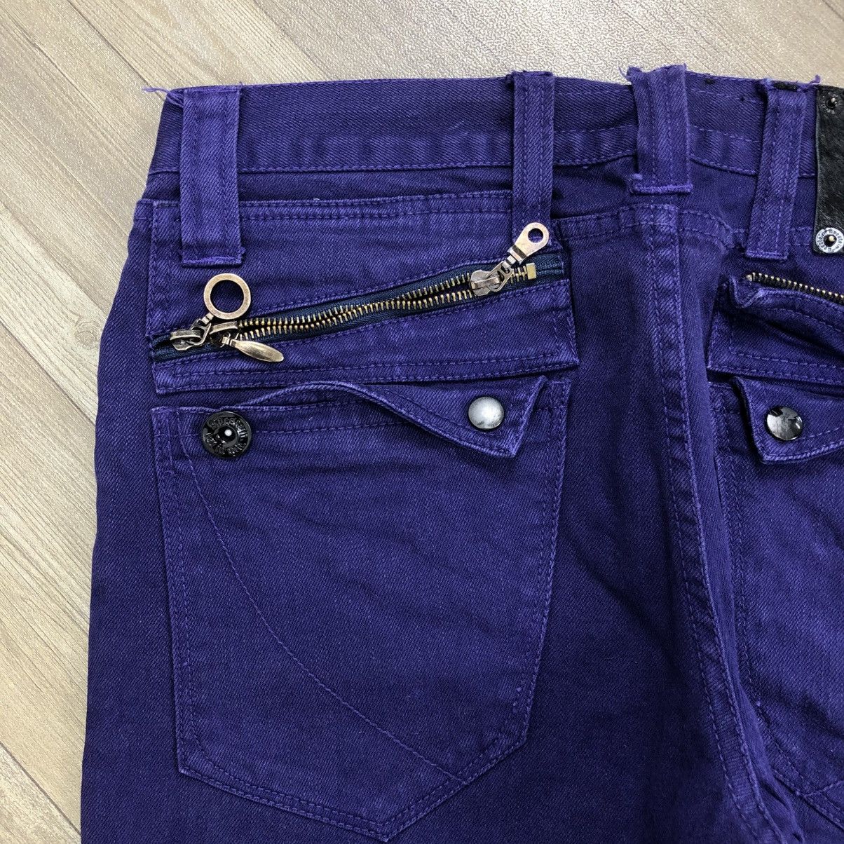 Japanese Brand × Seditionaries 🇯🇵2000s Apestein Multipocket Ifsixwasnin Goa Lgb Style Jeans Size US 34 / EU 50 - 5 Thumbnail