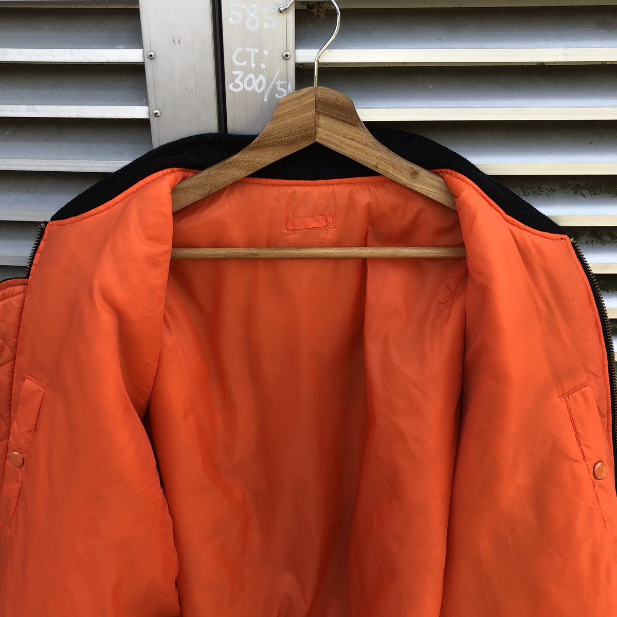 Vintage Vintage Air Force Intermedjate Ma-1 Bomber Jacket Size US L / EU 52-54 / 3 - 4 Thumbnail