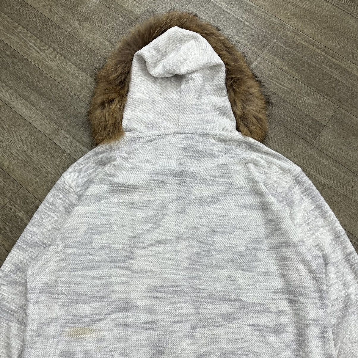 In The Attic 2000s In The Attic Camo Gothic Grunge Lgb Fur Zip Hoodie Size US XL / EU 56 / 4 - 15 Thumbnail