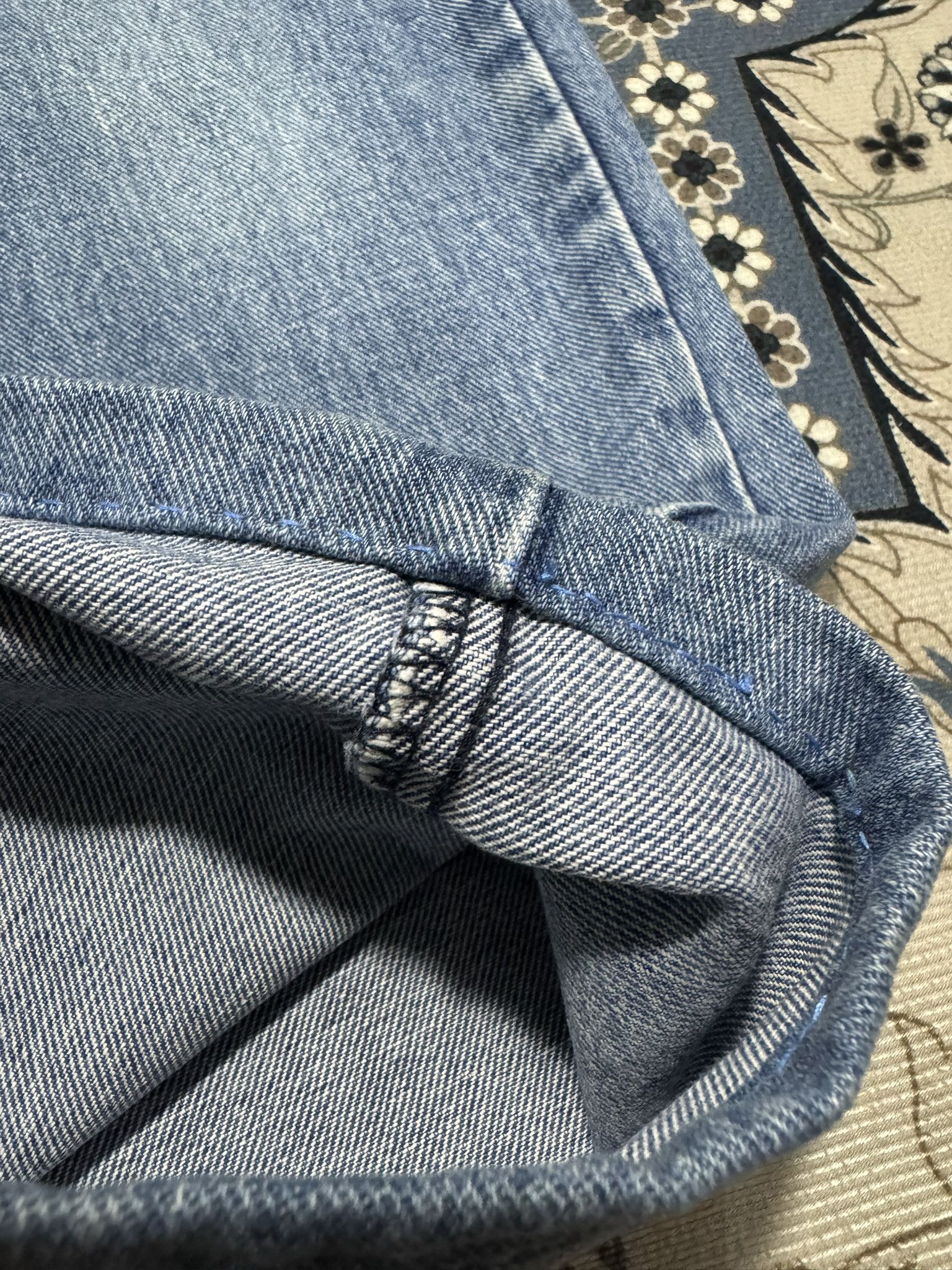 Valentino × Vintage Vintage Valentino Classic Blue Loose Jeans Size US 33 - 6 Thumbnail
