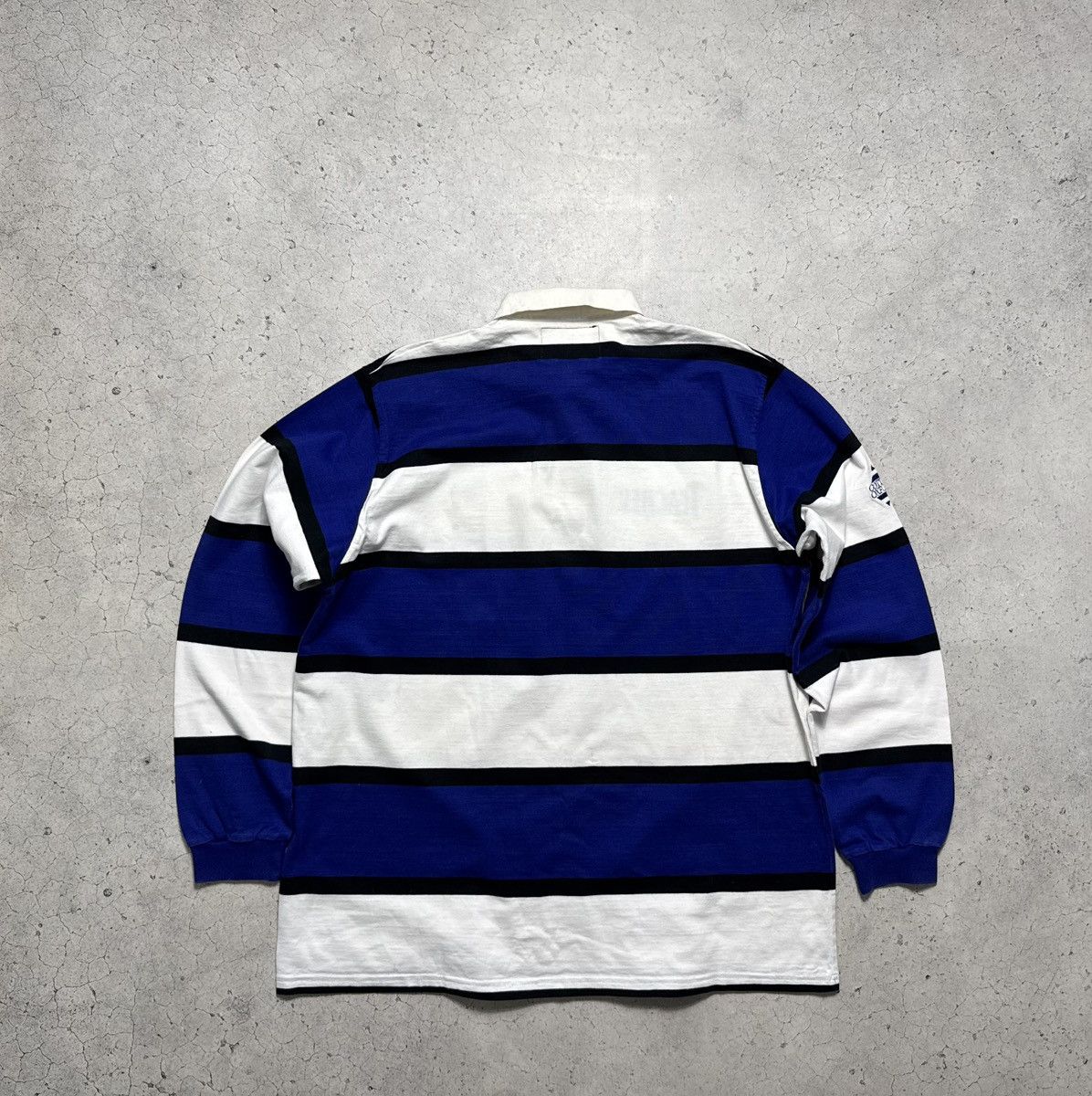 Vintage Cotton Oxford Bath 1994/1995 Rugby Sweatshirt Jersey Striped Size US XXL / EU 58 / 5 - 10 Thumbnail
