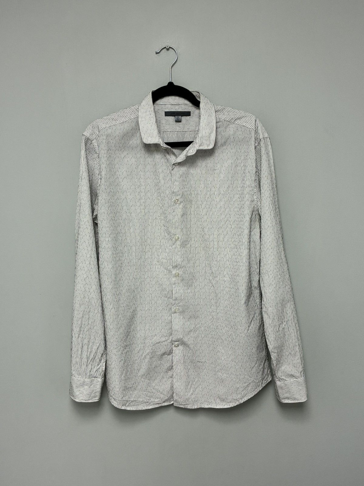 John Varvatos Irregular Stripe Shirt Size Medium. Size US M / EU 48-50 / 2 - 11 Thumbnail