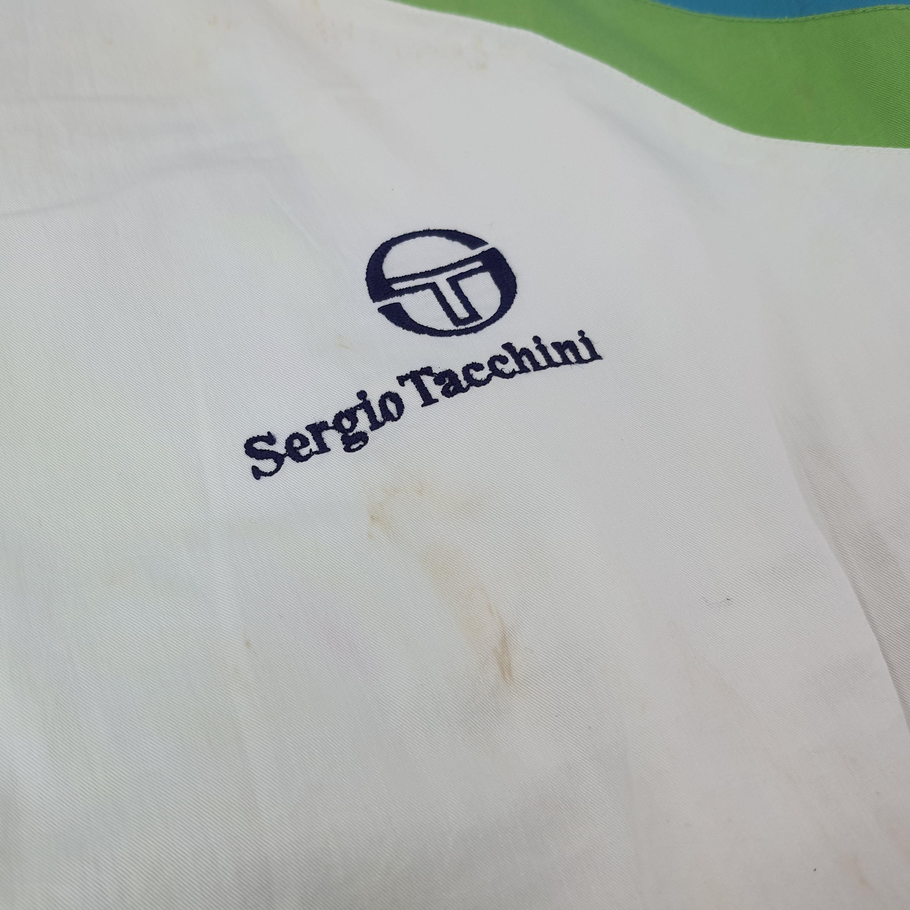 Sergio Tacchini × Vintage Vintage Sergio Tacchini Zipper Jacket Size US L / EU 52-54 / 3 - 2 Thumbnail