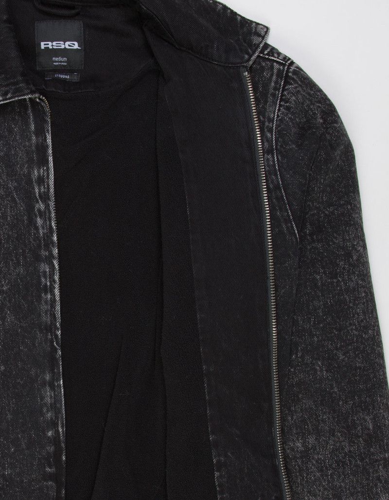 Tillys acid washed denim oversize bomber jacket Size US S / EU 44-46 / 1 - 3 Thumbnail