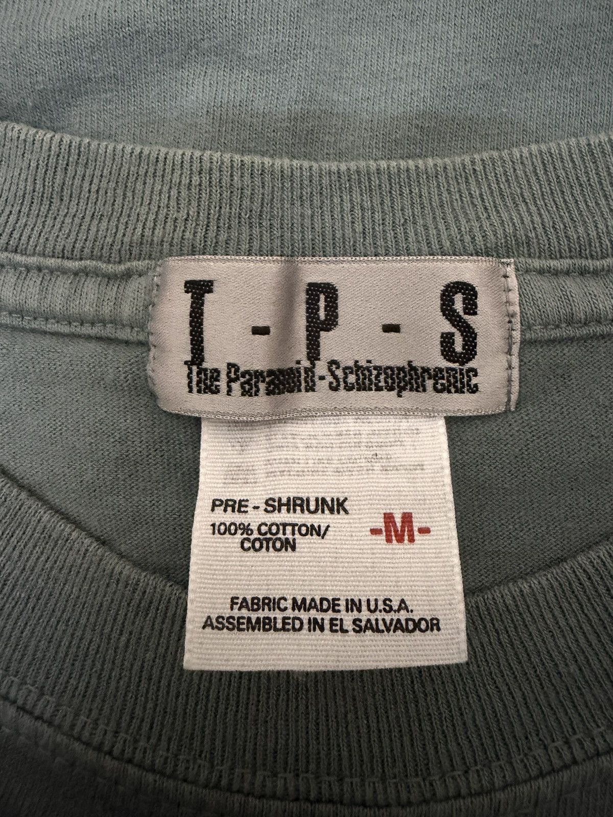 Vintage Y2K T-P-S NO WAR PUNK SLOGAN TEE BEAUTY CRACK FONT DESIGN Size US M / EU 48-50 / 2 - 12 Thumbnail