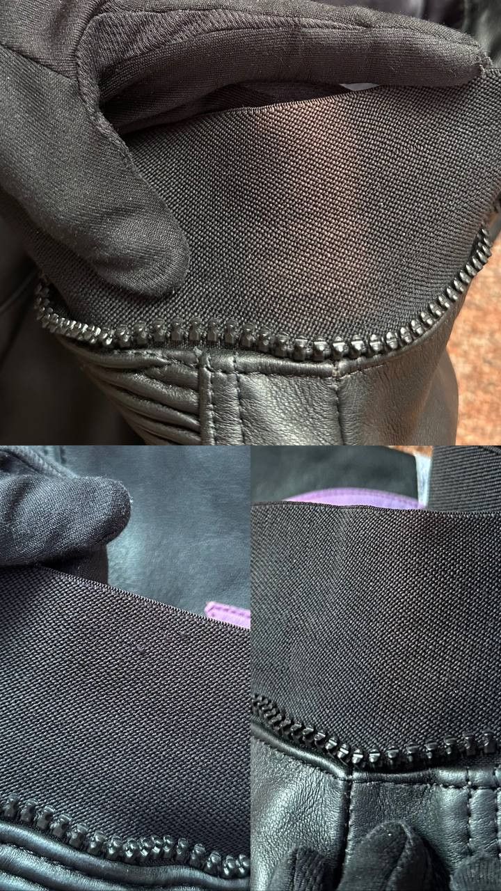 Leather NEW IDCS ISS motorrad mode Leather Pants Moto Biker Racing Size US 32 / EU 48 - 9 Thumbnail