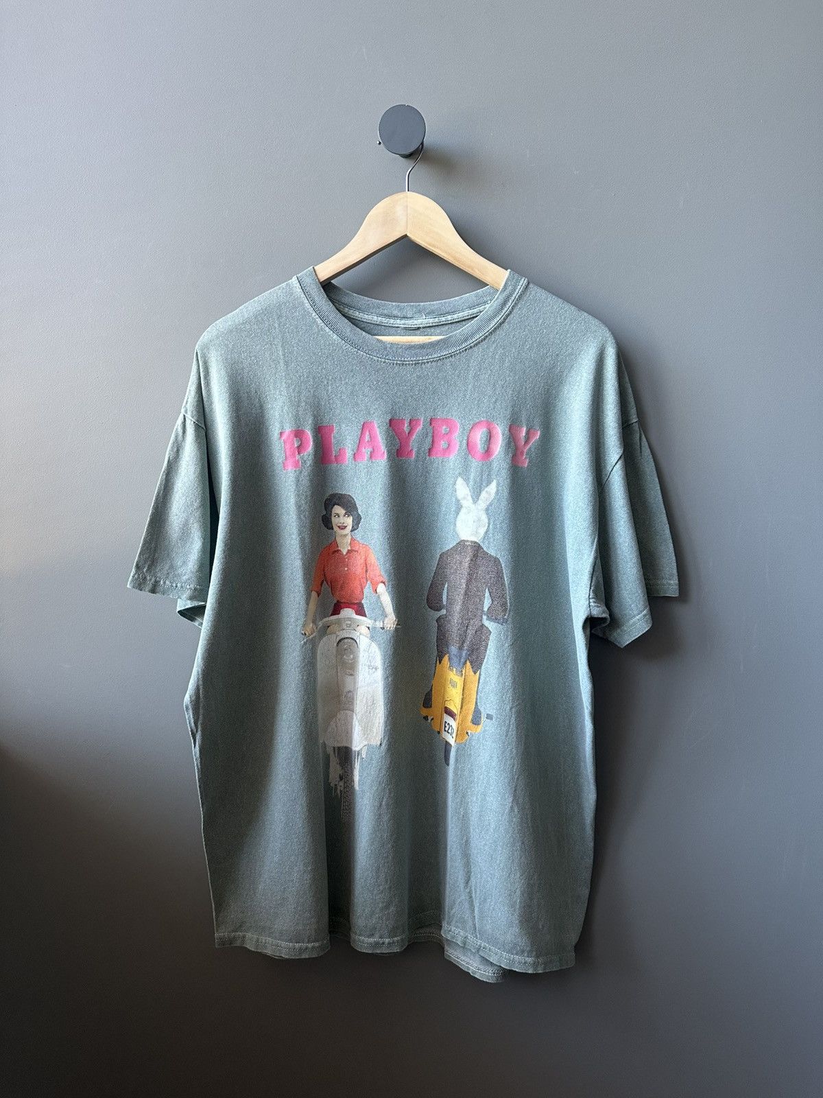 Playboy PLAYBOY Warehouse Erotic Washed Tee Size US L / EU 52-54 / 3 - 1 Thumbnail