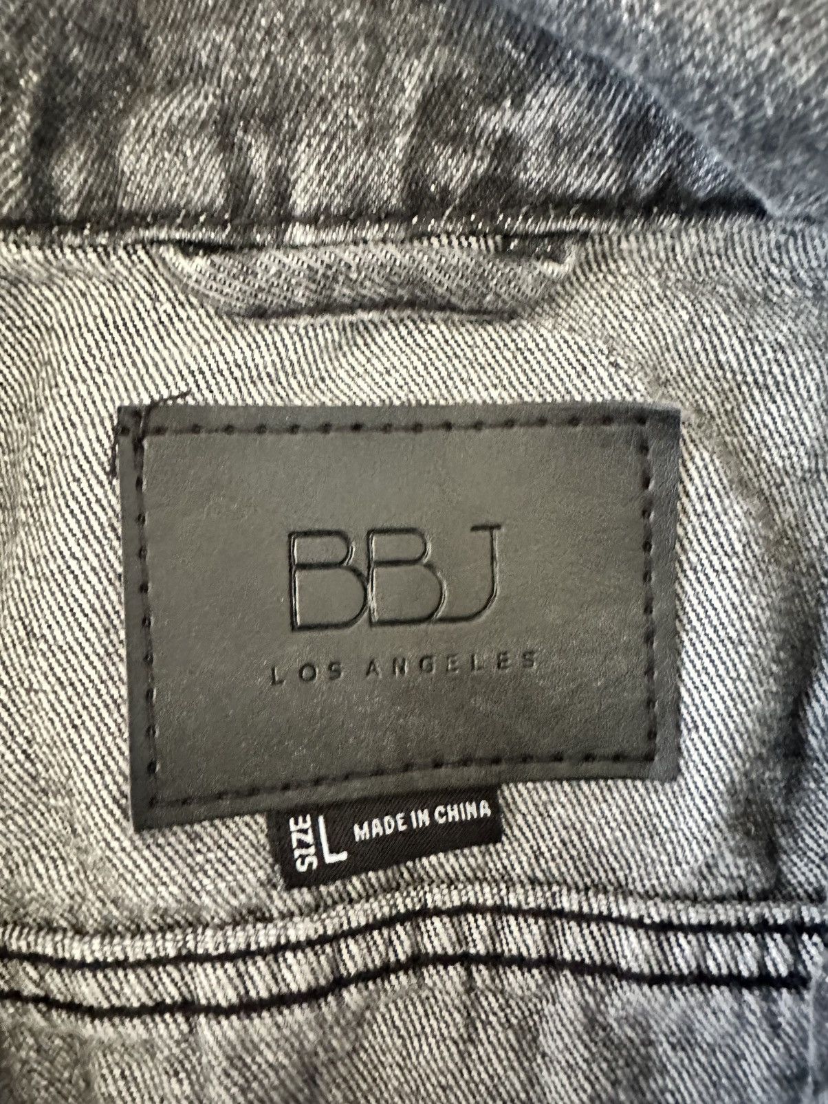 Other BBJ LOS ANGELES DISTRESSED DENIM JACKET size Large Size L / US 10 / IT 46 - 5 Thumbnail