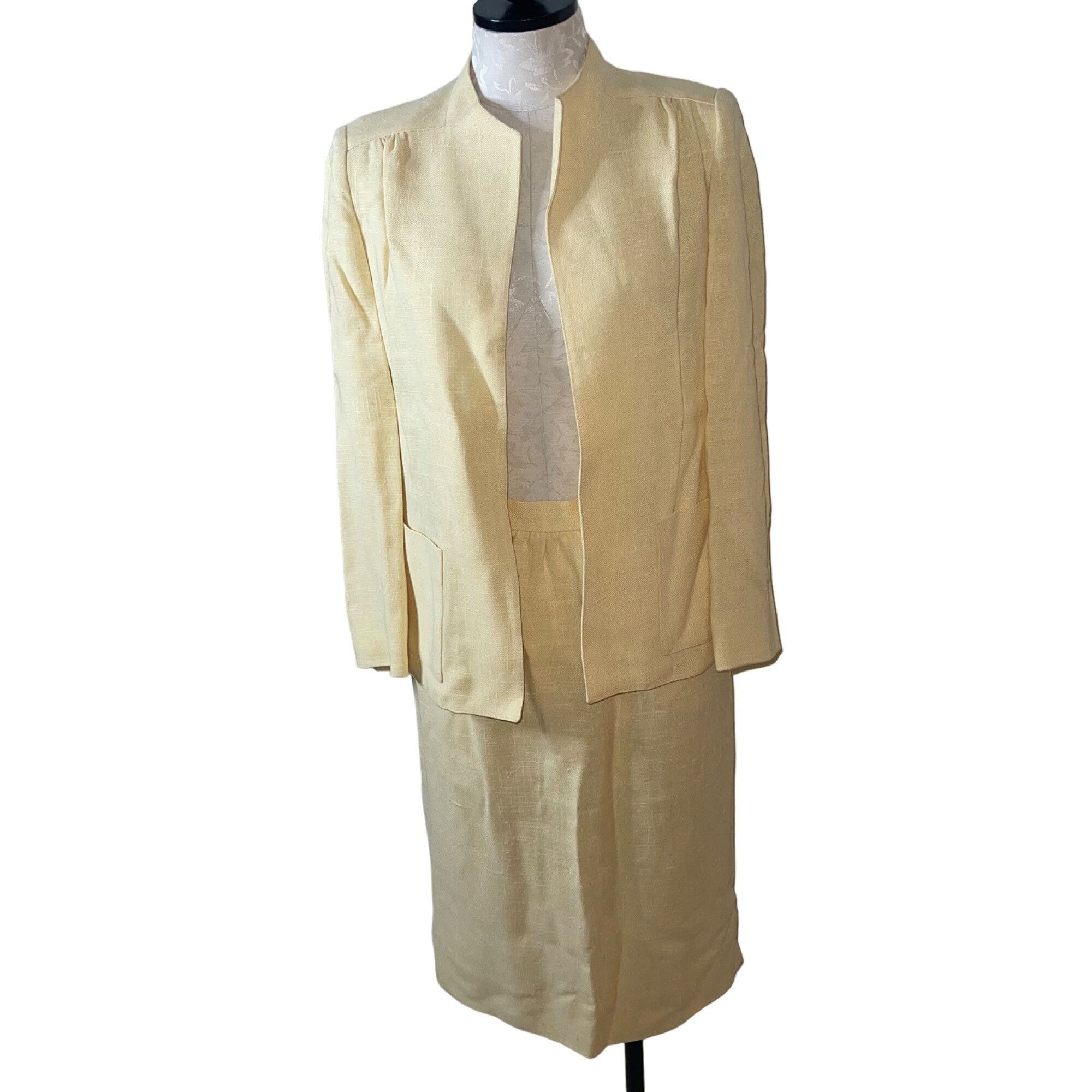 Jeremiah S Vintage Womens Skirt Suit Size Small