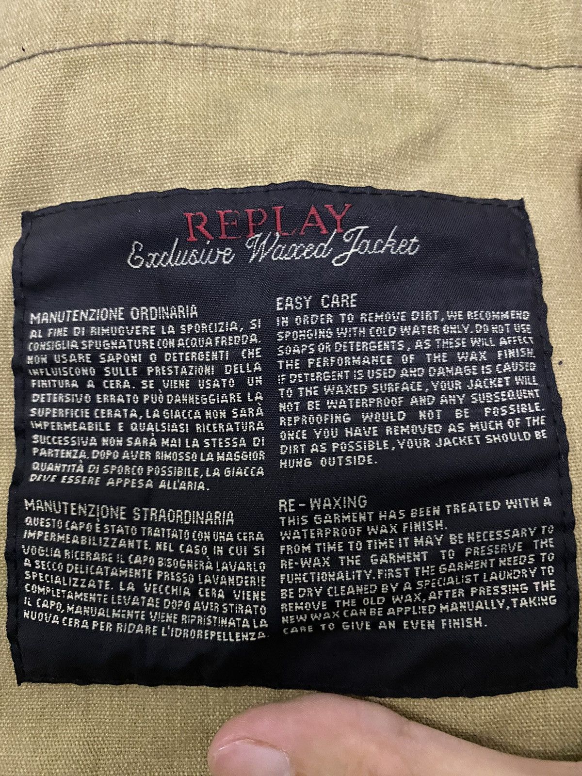 Replay Replay nova check military exclusive waxed jacket Size US M / EU 48-50 / 2 - 11 Thumbnail