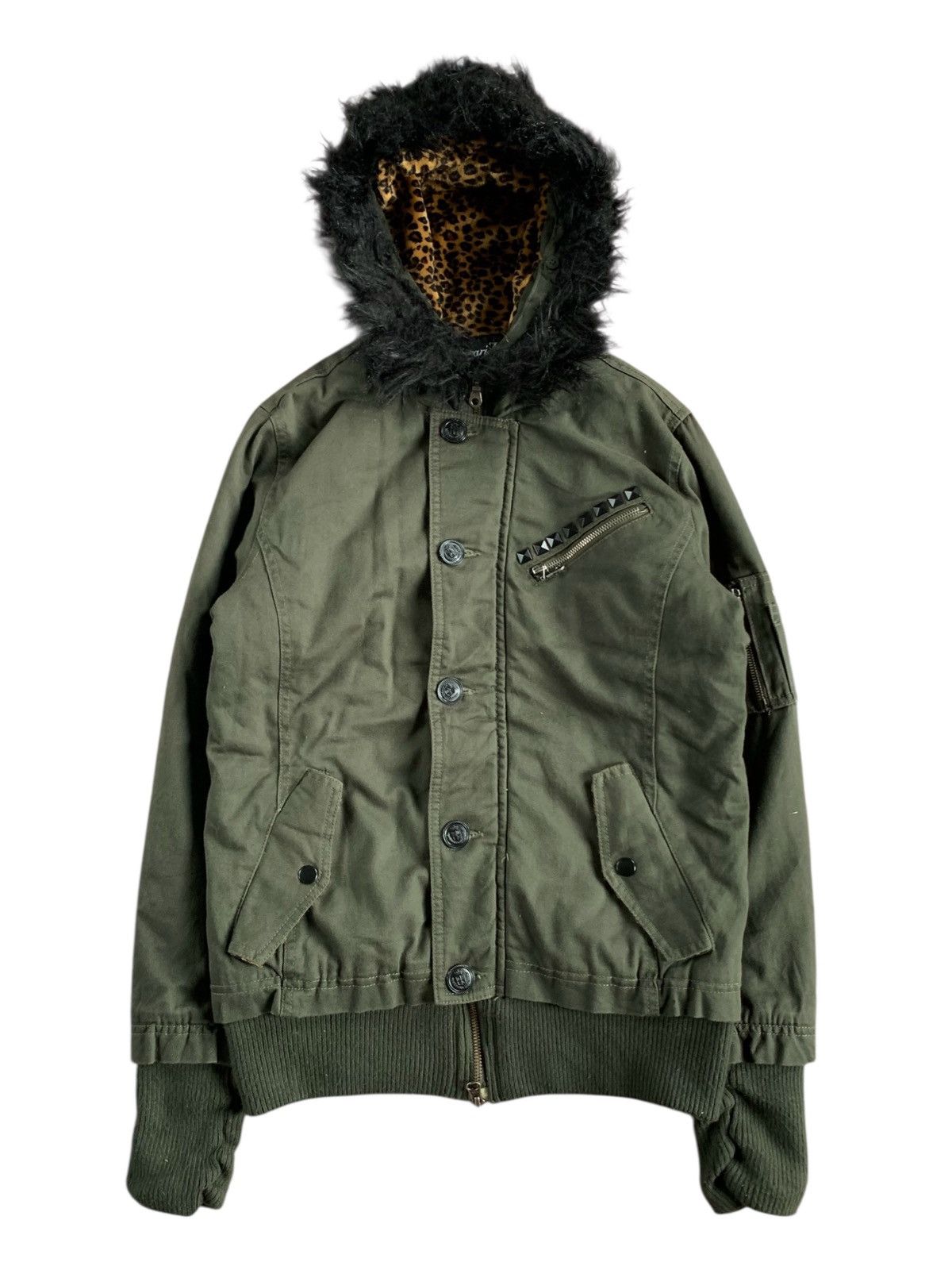 CIVARIZE Y2k Cavaria seditionaries Lgb style faux fur leopard Size US M / EU 48-50 / 2 - 4 Thumbnail