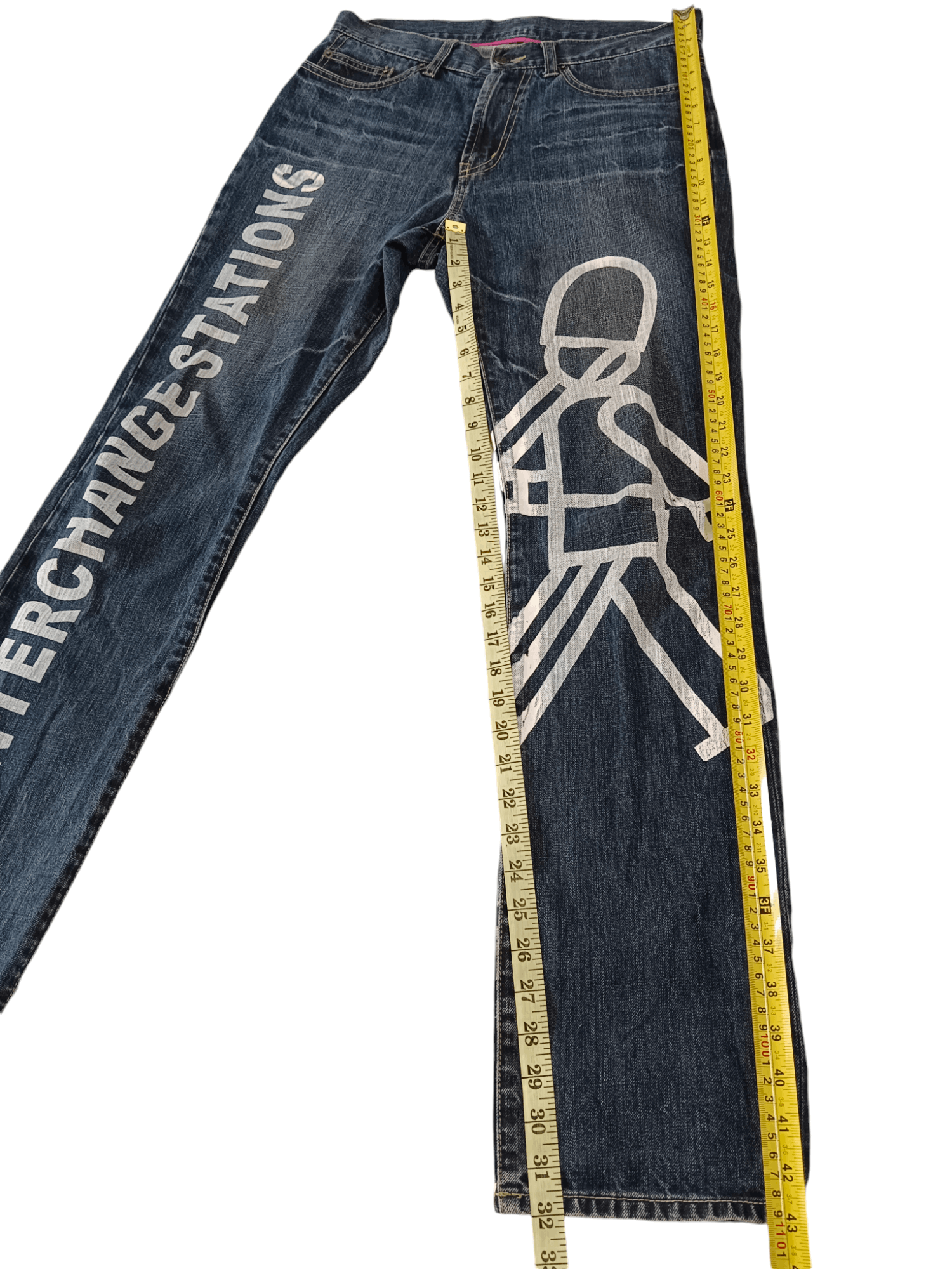 PPFM PPFM Seditionaries Printed Denim Size US 31 - 5 Thumbnail